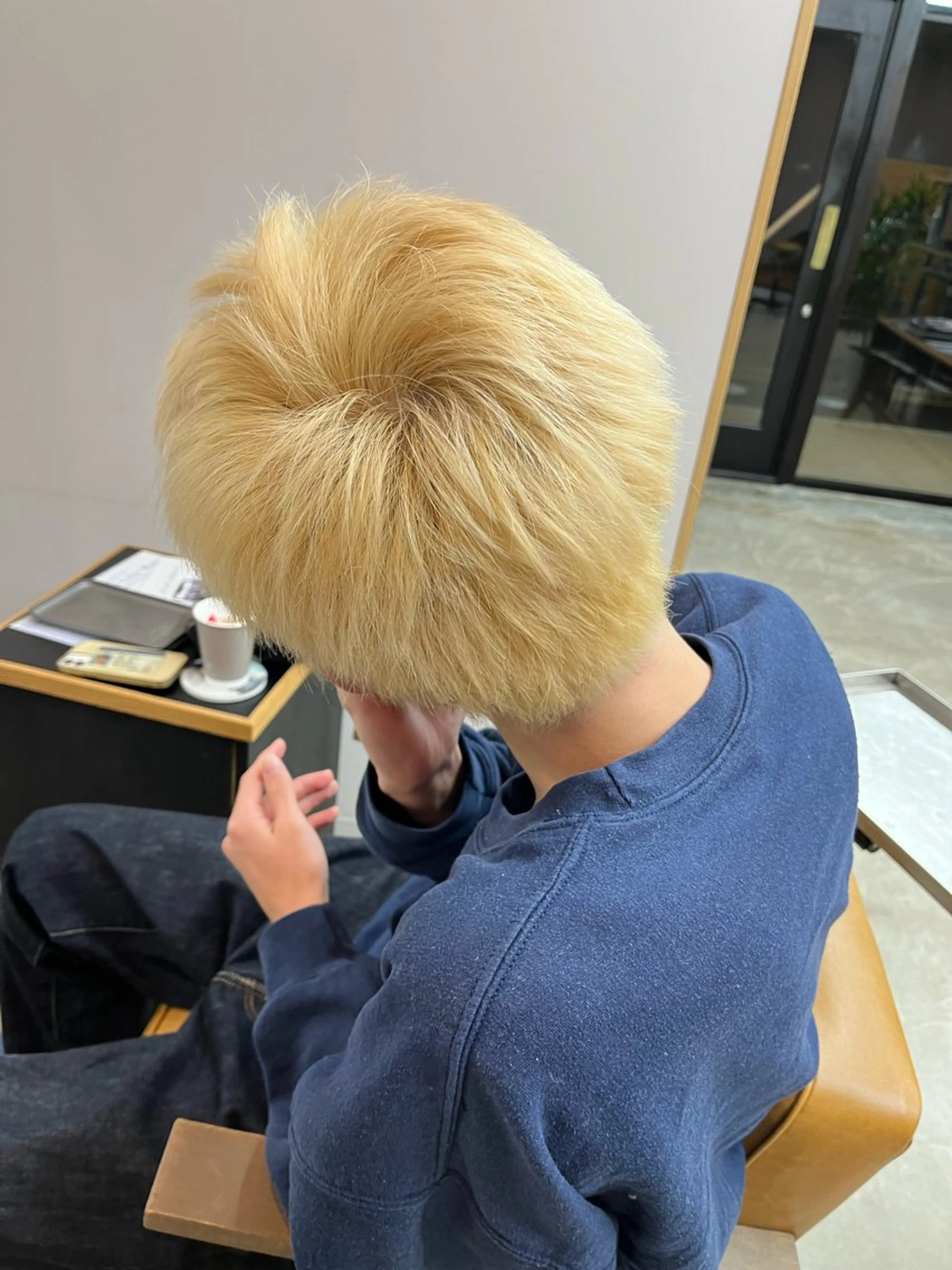 【ミニモ限定】メンズブリーチonカラー🫟の写真