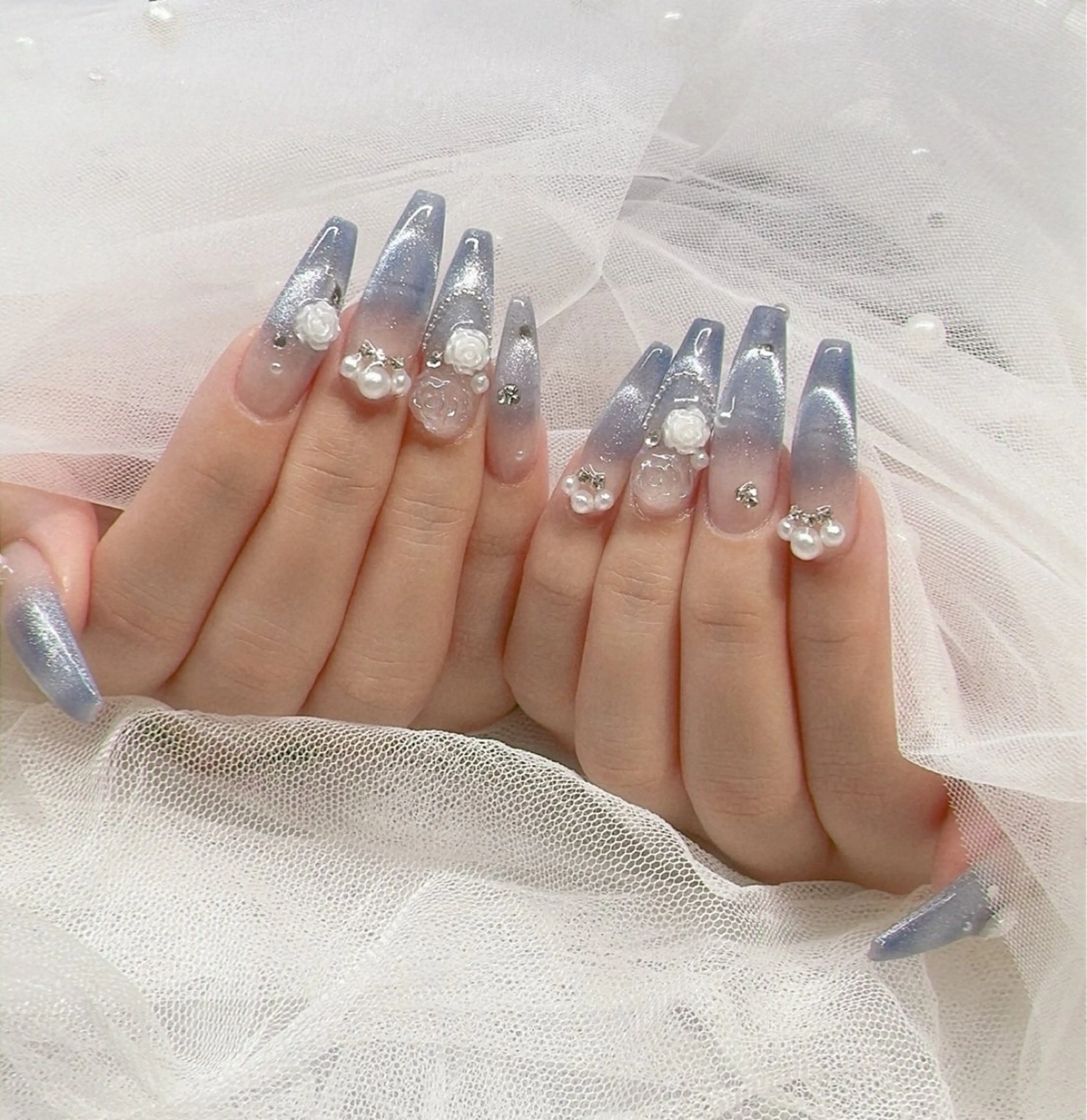 【ミニモ限定価格✨】持ち込みデザイン🤍🫧の写真