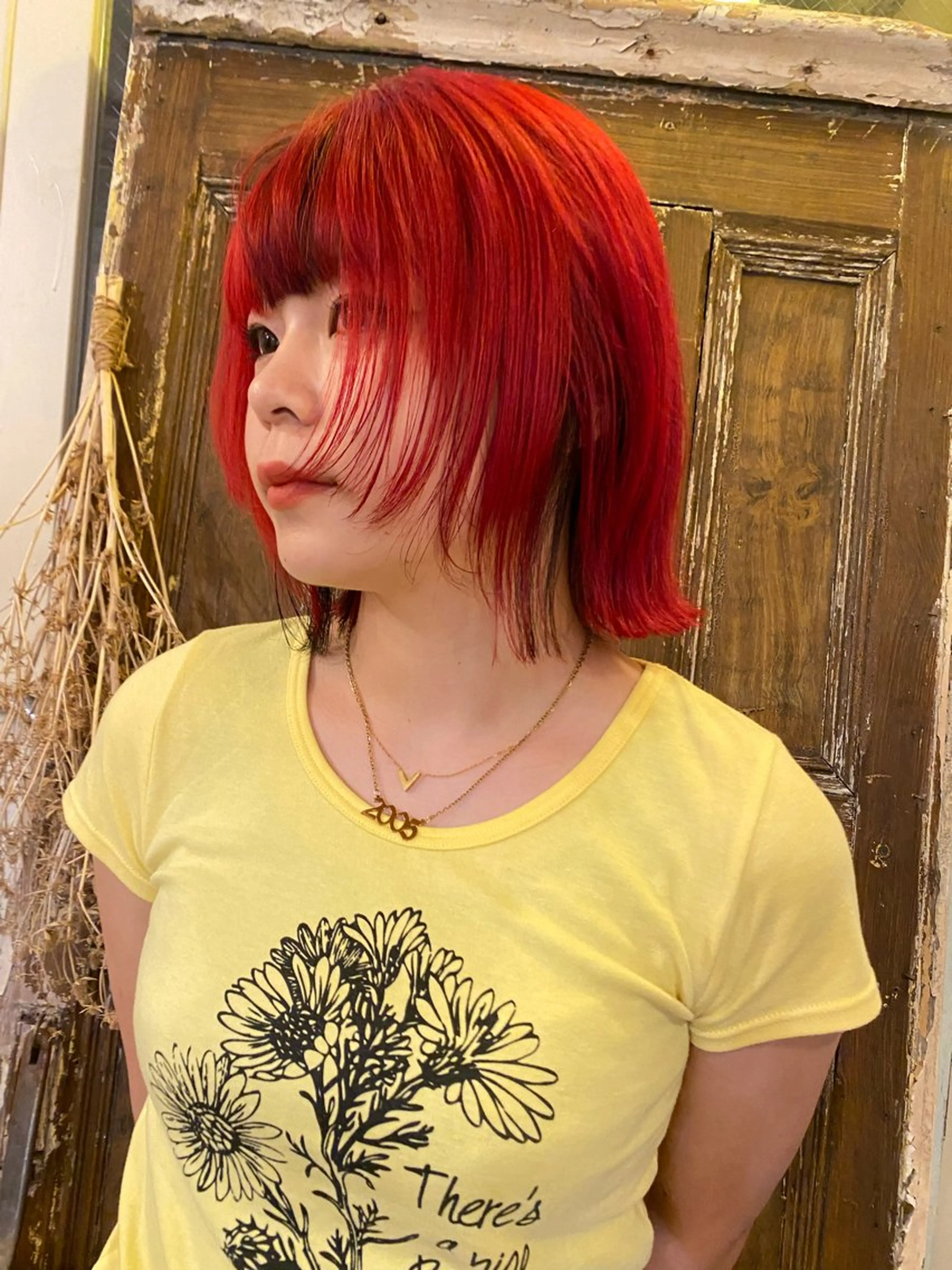 ショート ヘアカラー トリートメント ヒラカホ/ ブリーチ/似合わせのヘアスタイル