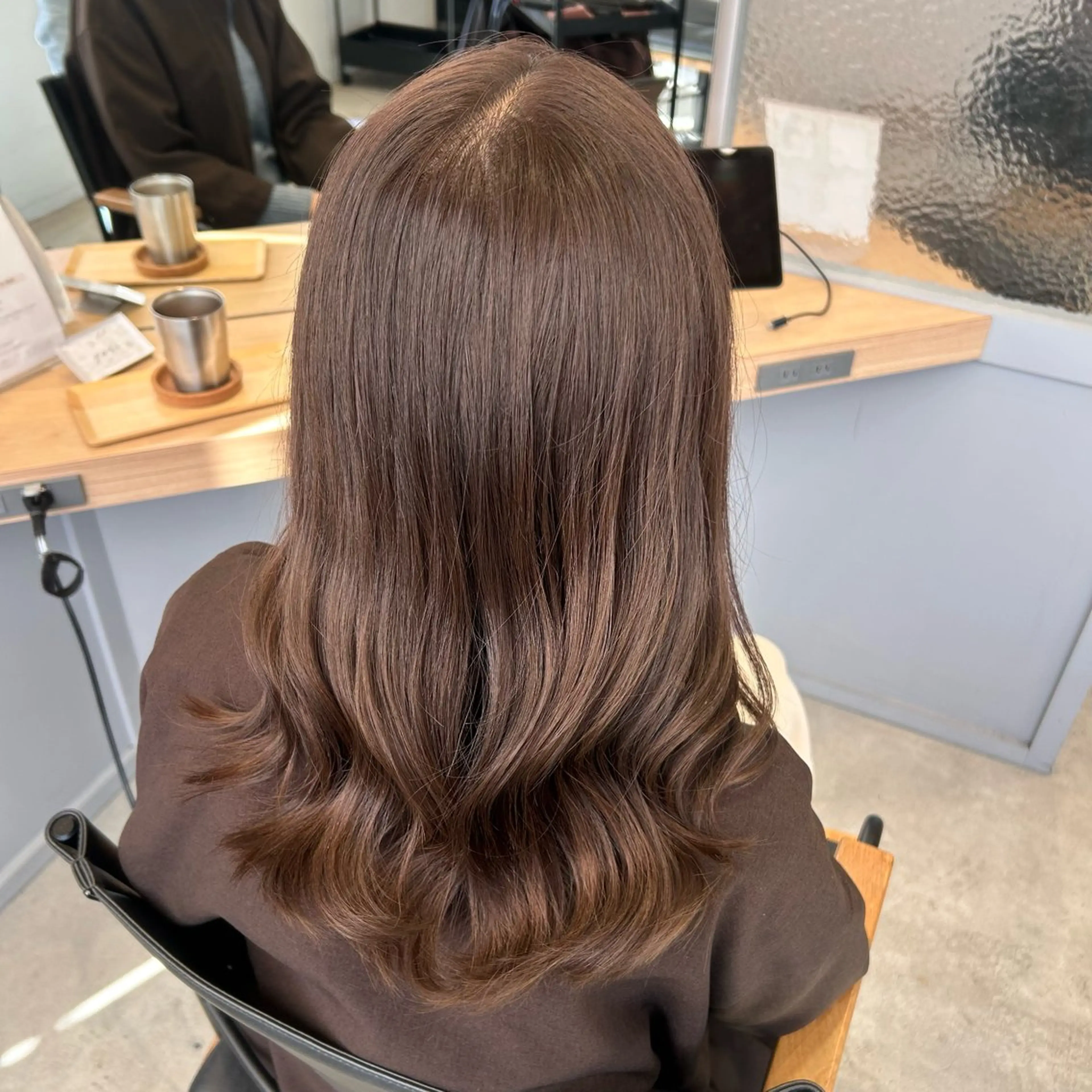 カラー ヘアカラー 馬場 美咲のヘアスタイル