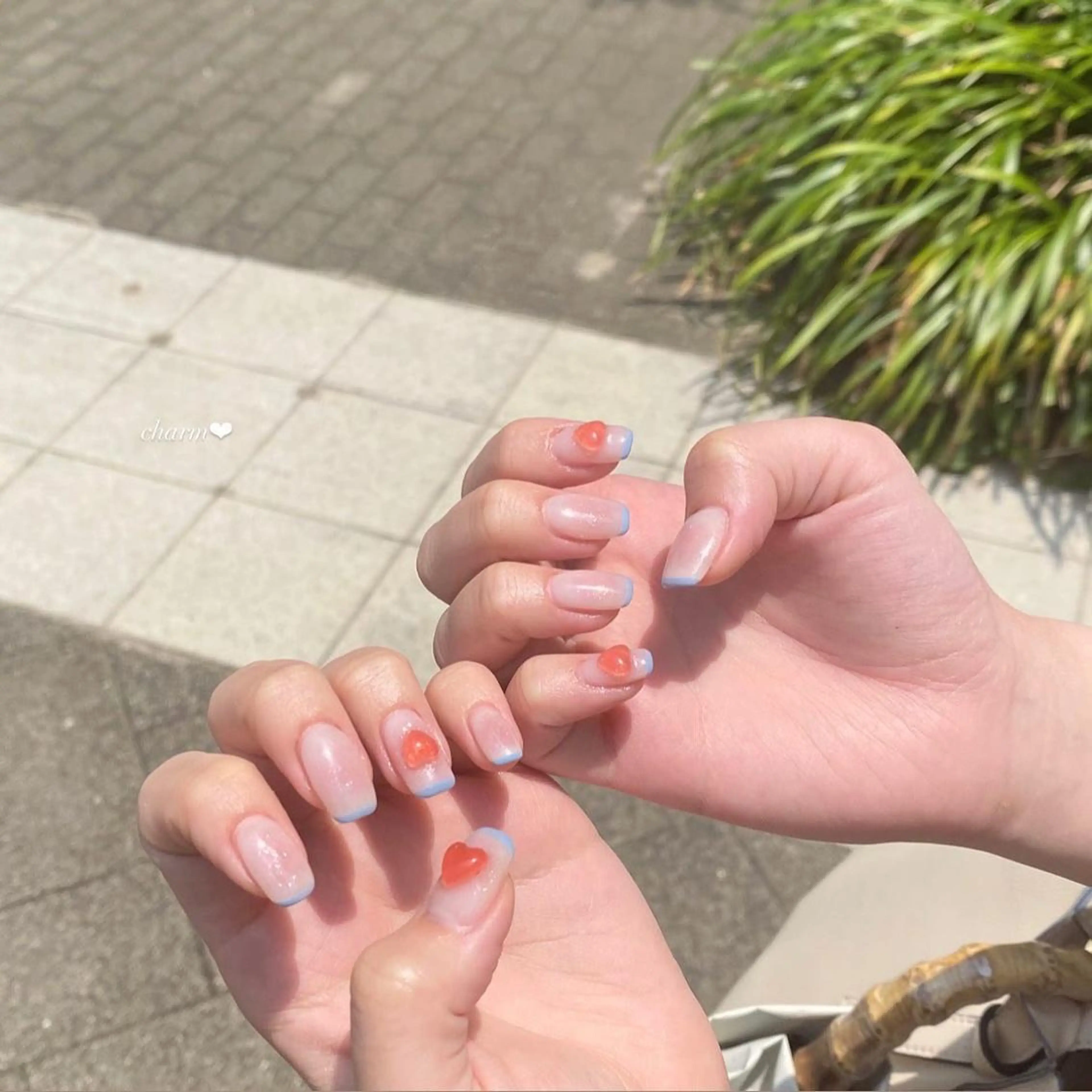ネイル ハート UVネイル その他(ネイル) nail salon charmのネイルデザイン