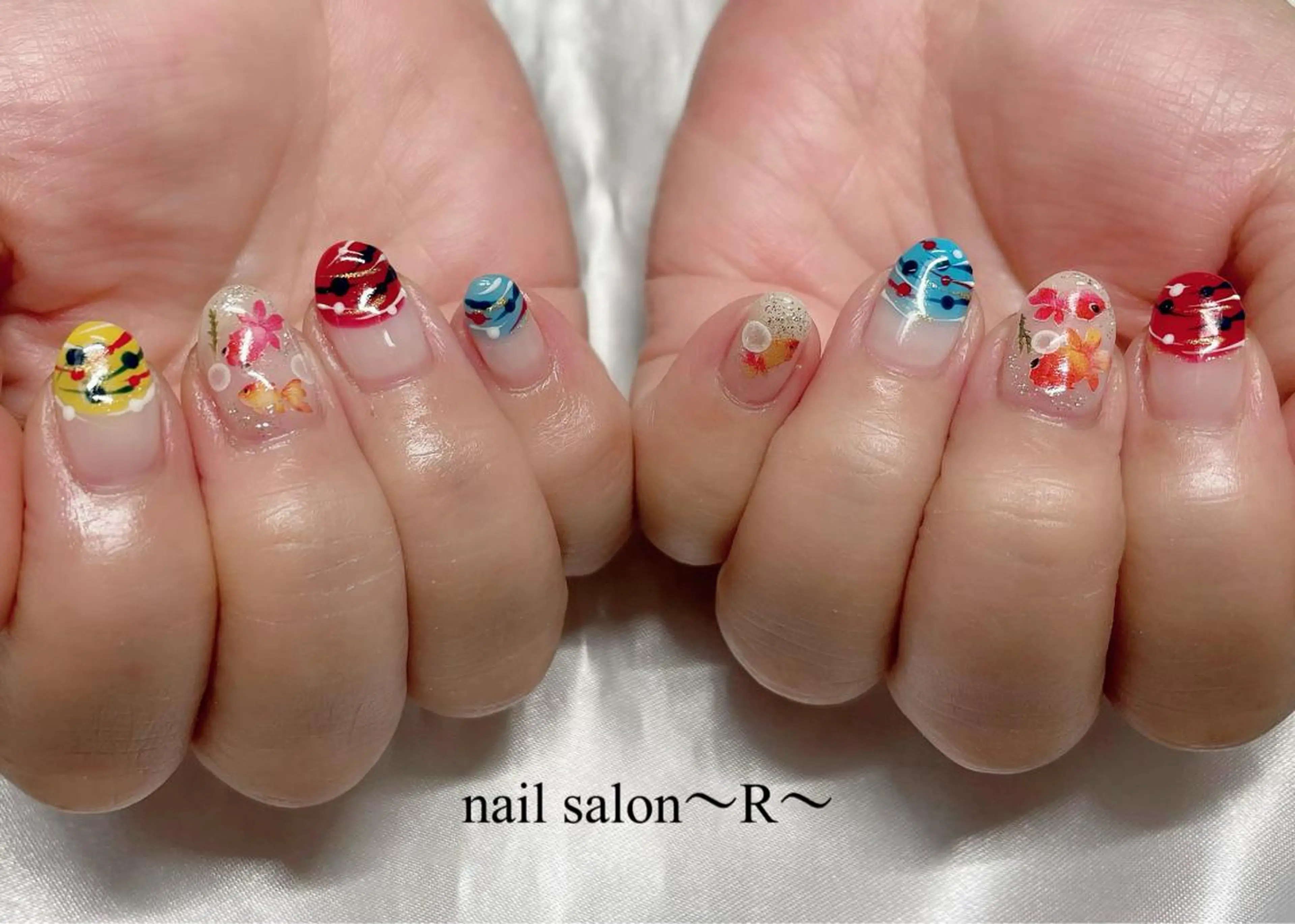 ネイル ハンドネイル 〜 R〜 プライベートサロンのネイルデザイン