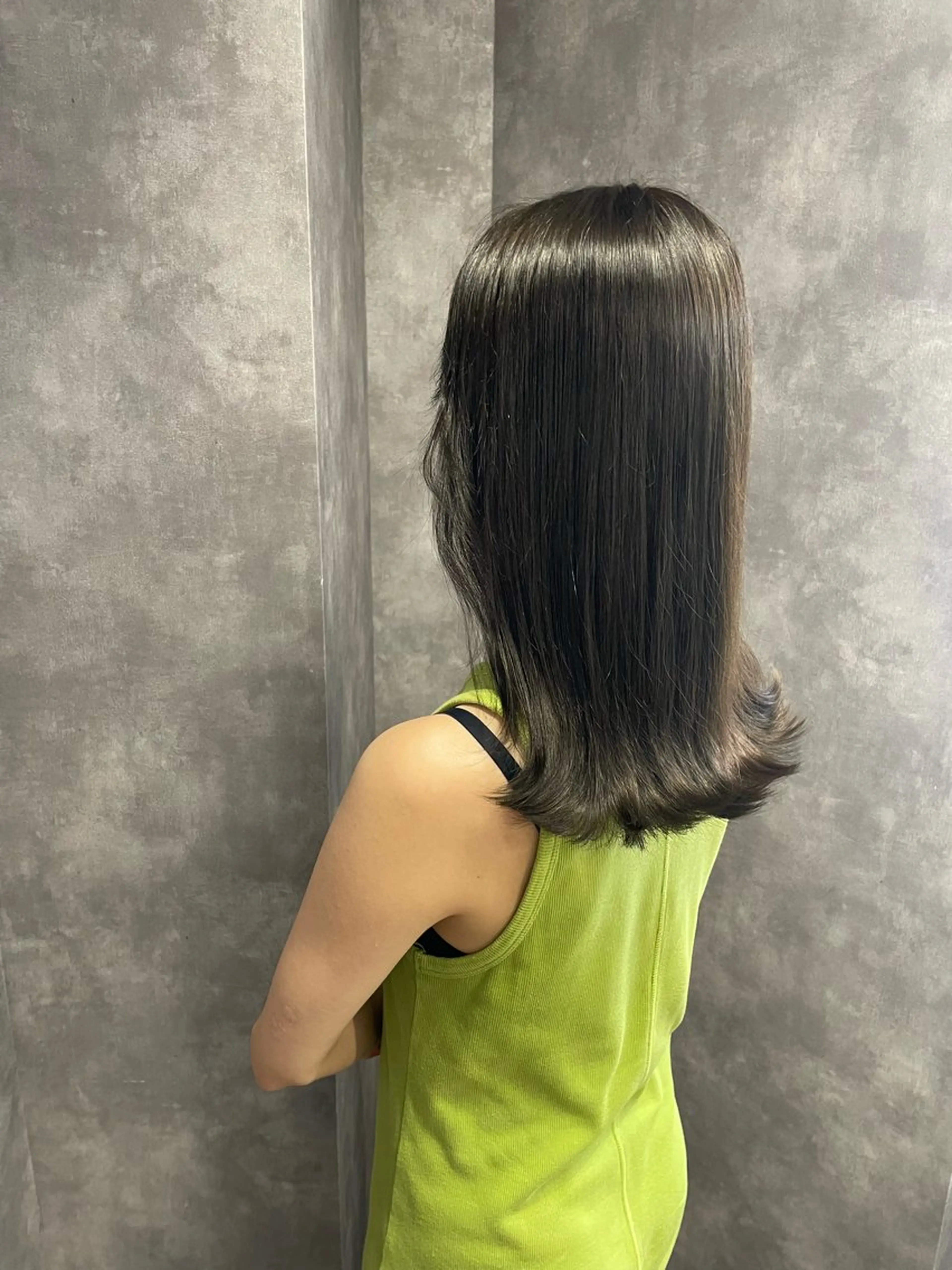 ミディアム ヘアカラー トリートメント nanac【ナナシ】所属・高橋 くるみのヘアスタイル