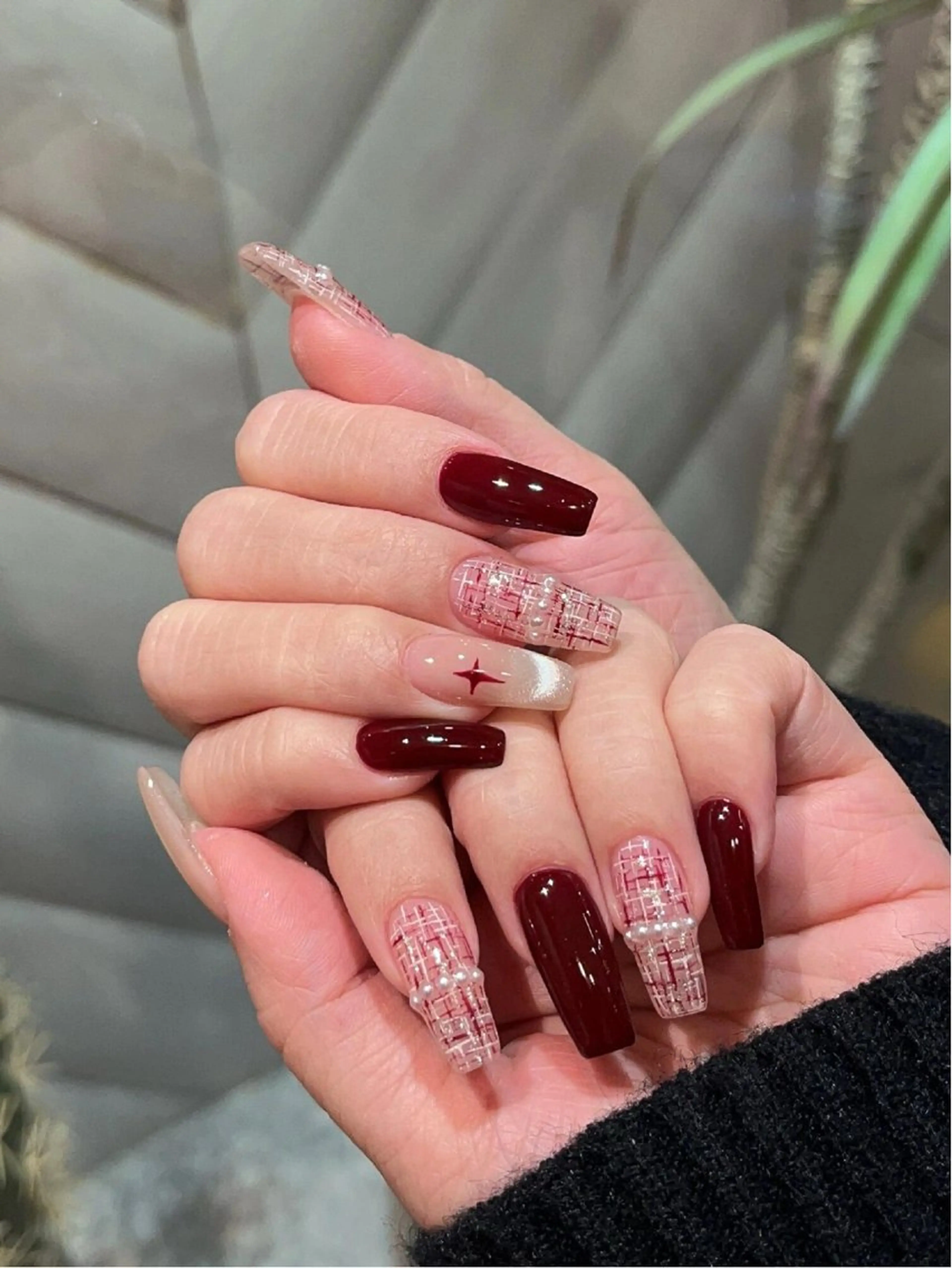 ネイル EE.Nail所属・FuFu.Nail 2️⃣番のネイルデザイン