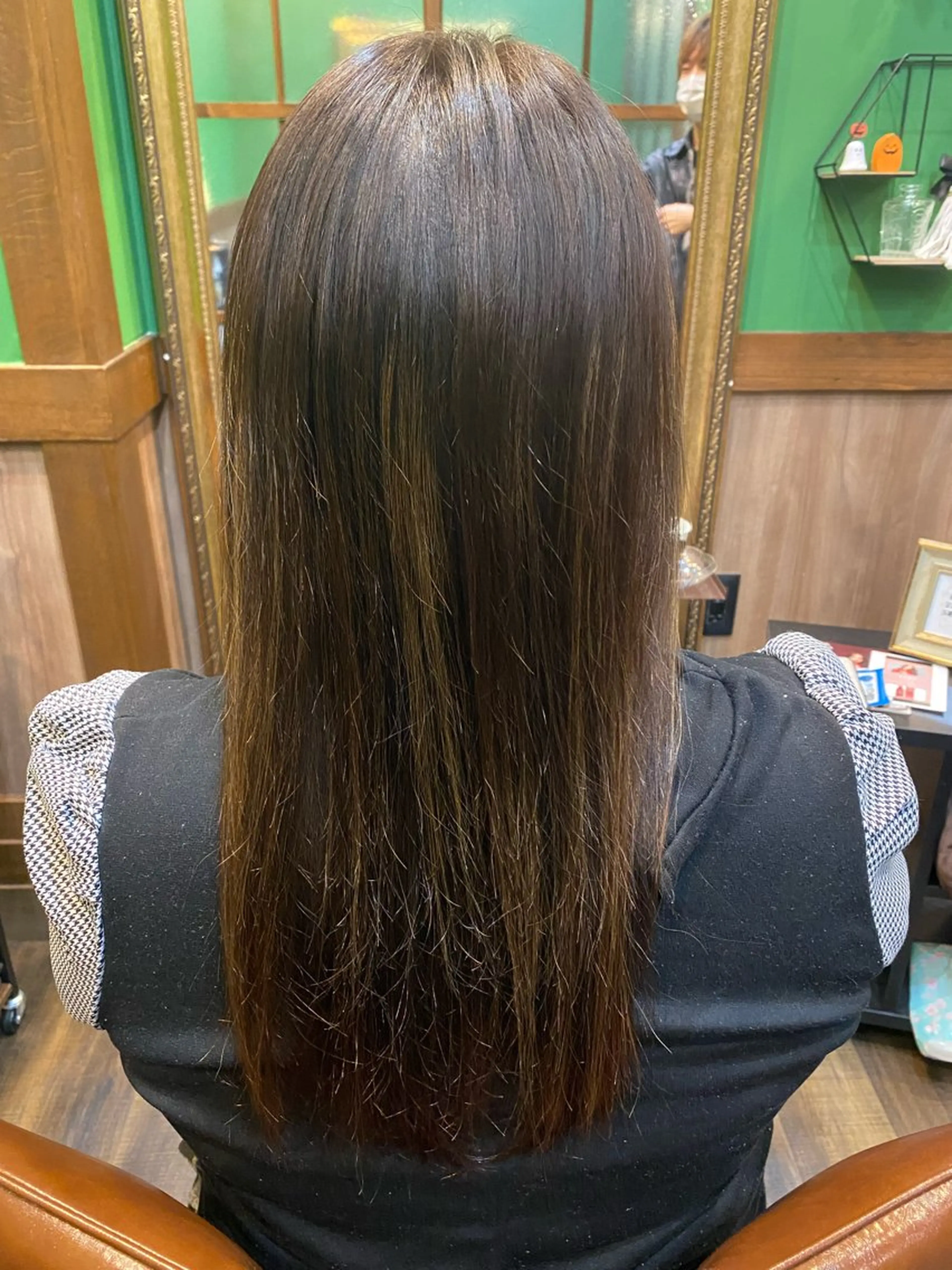 縮毛矯正の写真