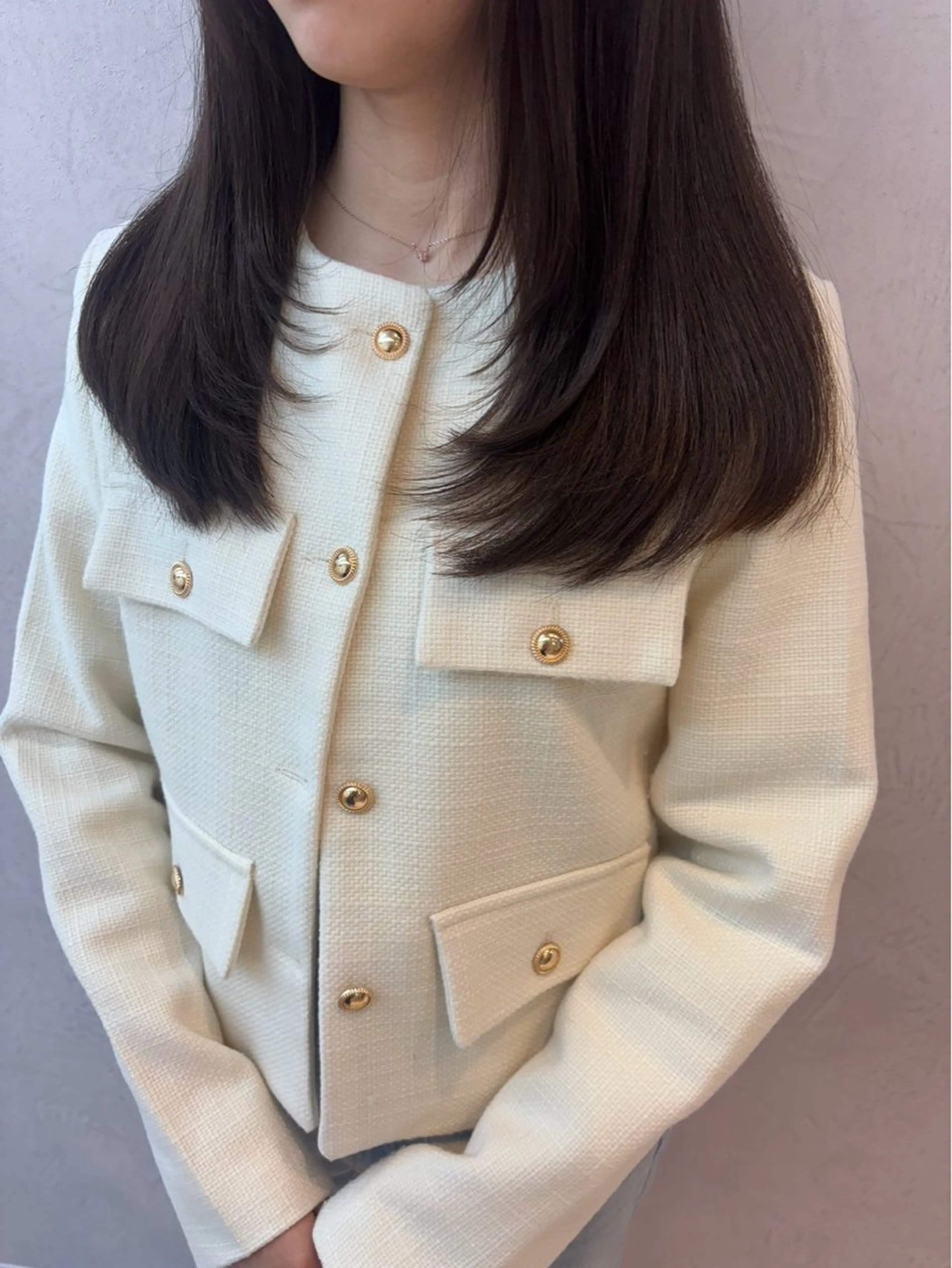 セミロング 【E'ss】 村 灯梨のヘアスタイル