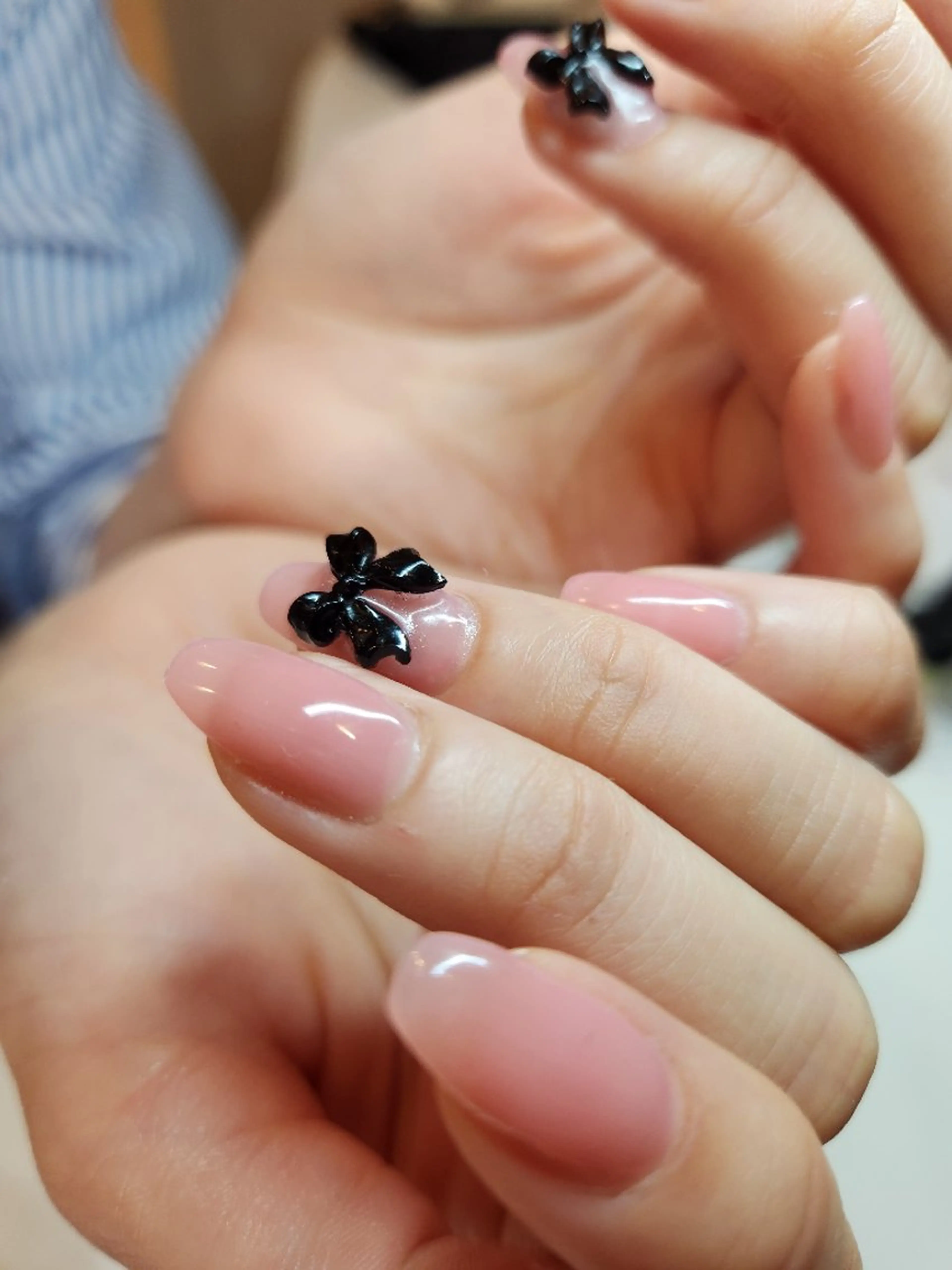 ネイル リボン NailSalon  N.中目黒のネイルデザイン
