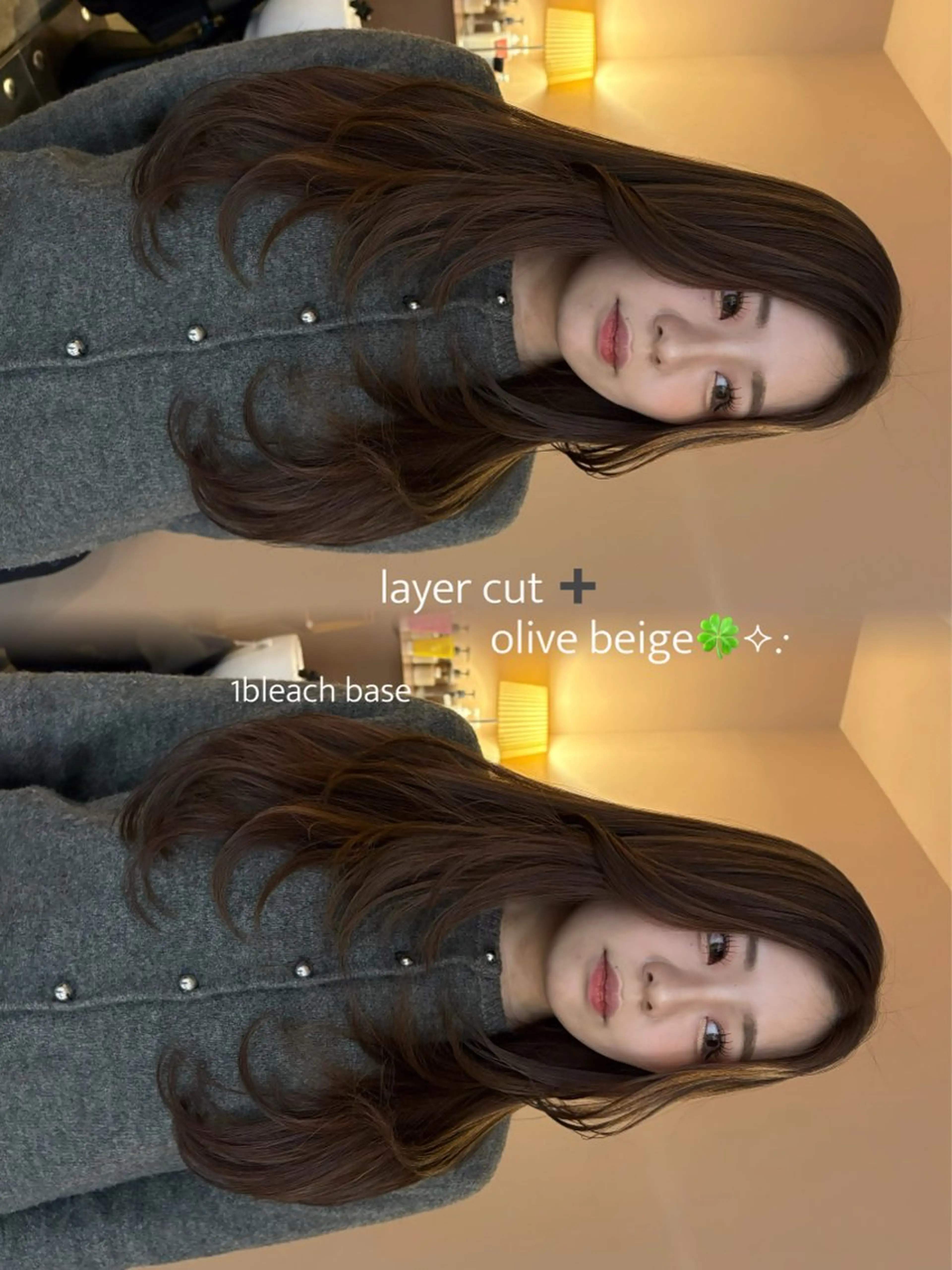 ロング レイヤーカット カット ヘアカラー トリートメント メンズモデル募集中 YOKE reinaのヘアスタイル