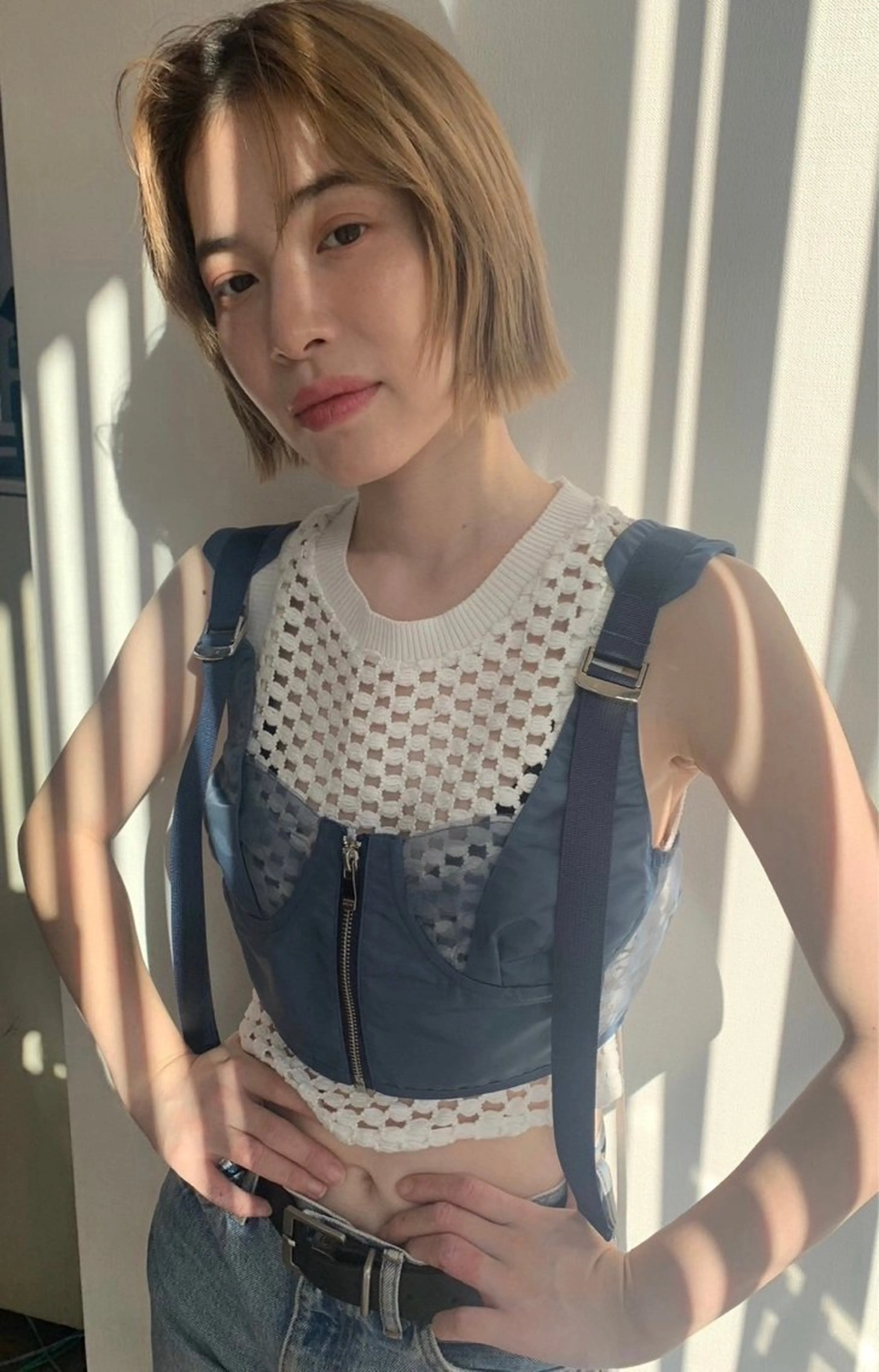 ショート REBECCA 宮崎伊玖のヘアスタイル