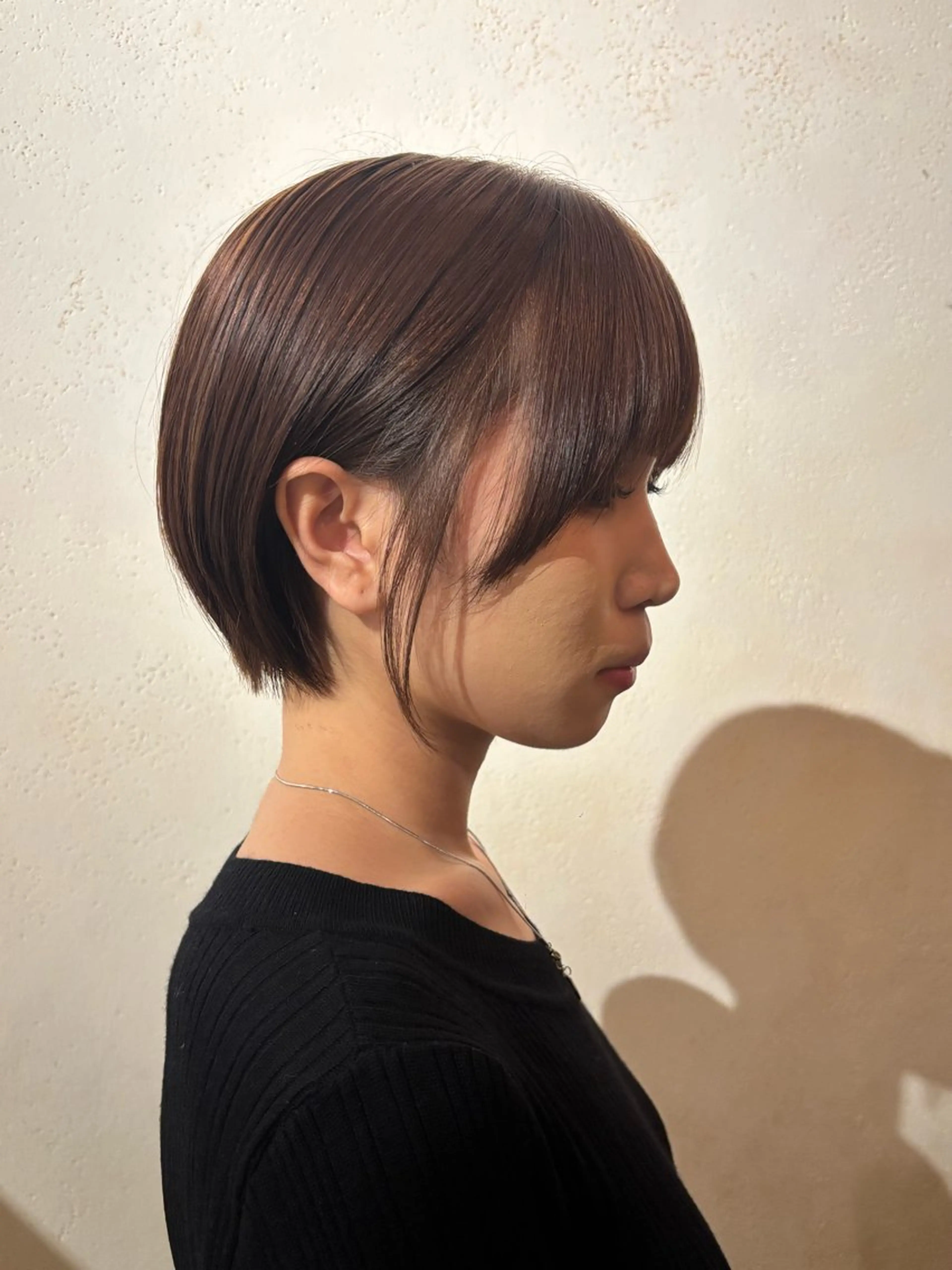 ショート ショートヘア ARCHE 南堀江 モデルレッスンのヘアスタイル