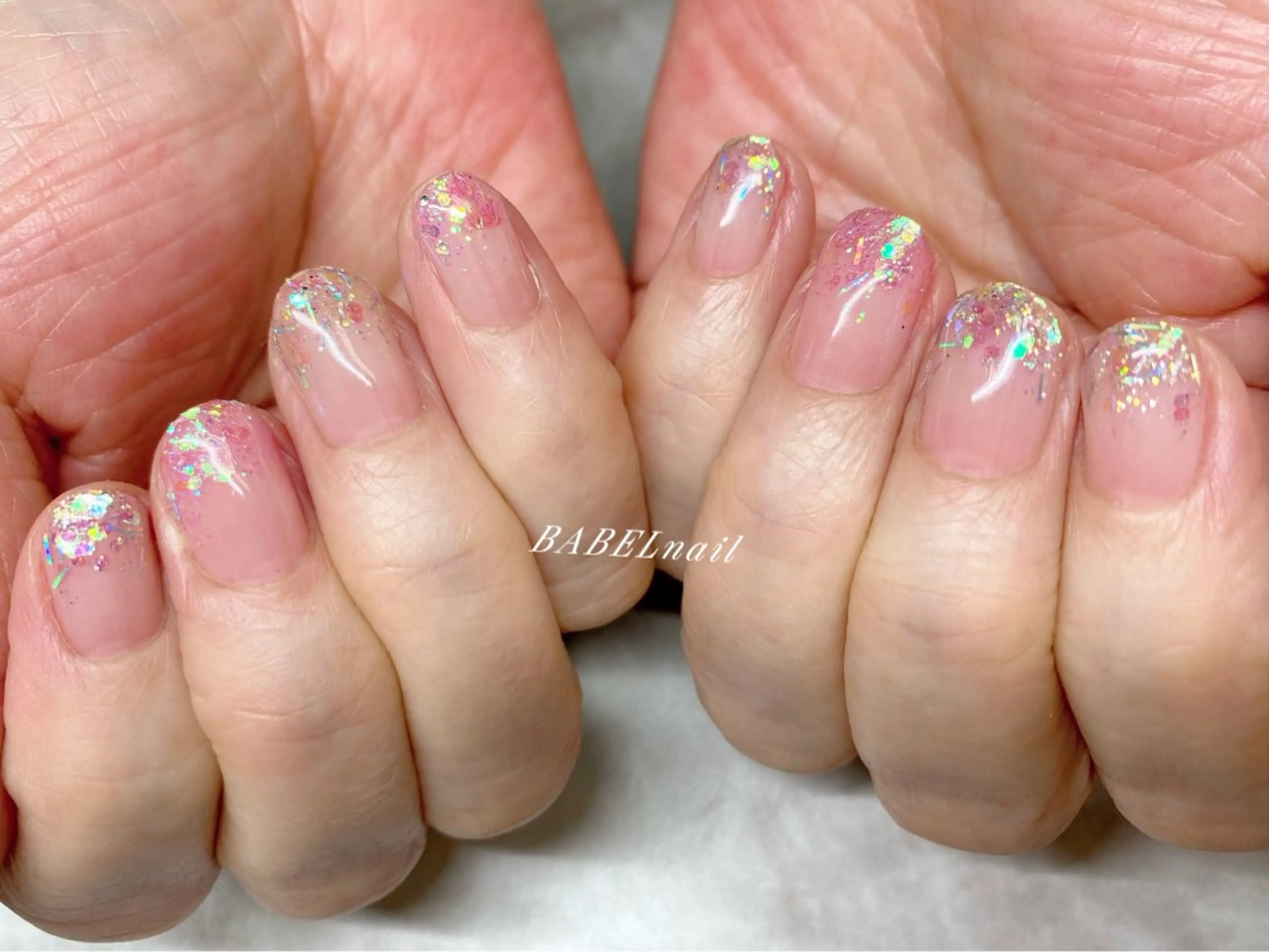 ネイル ハンドネイル 江戸川橋✨BABEL 【バベル】大人可愛いのネイルデザイン