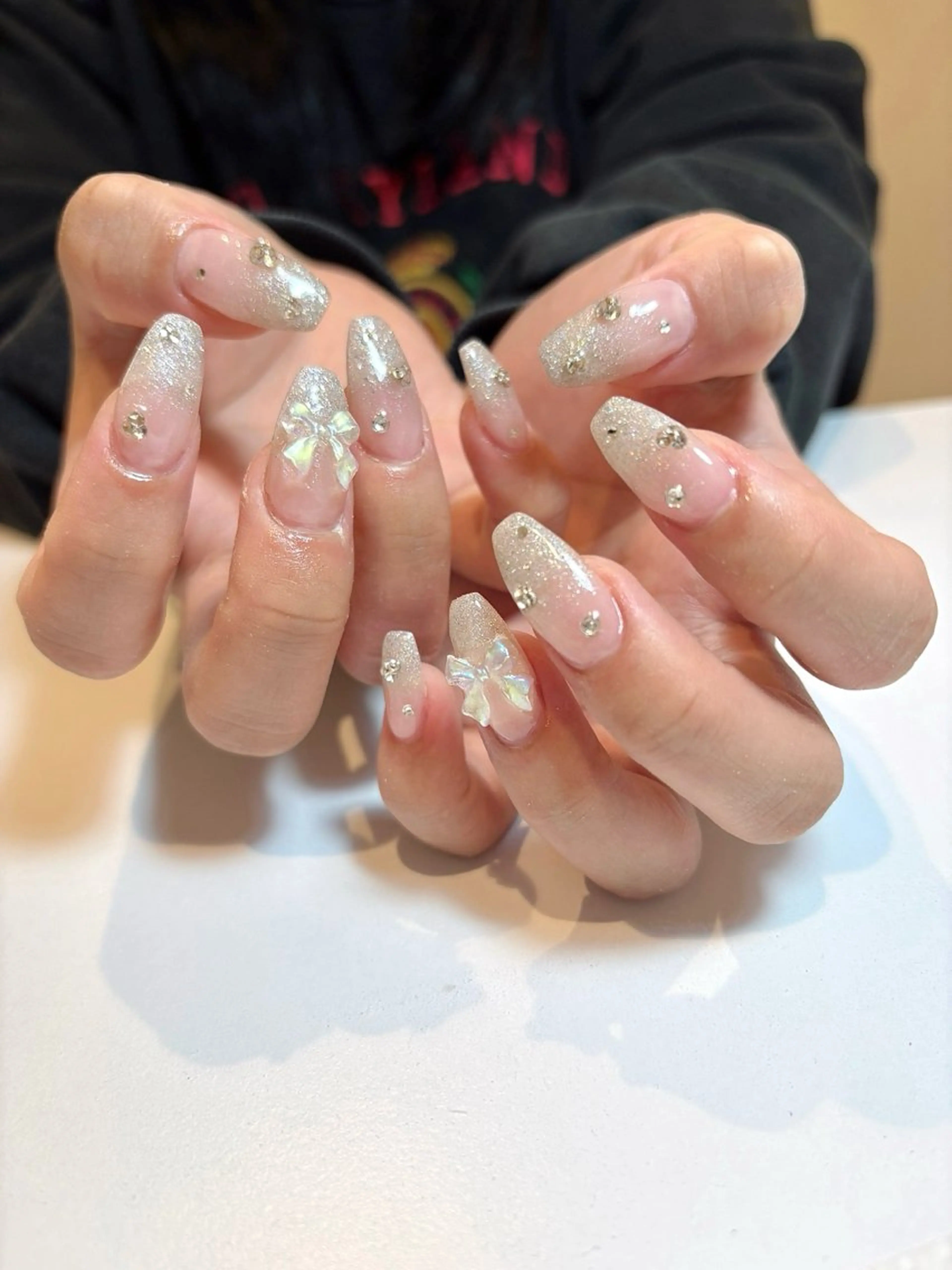 ネイル eight横浜☁️ くまべのネイルデザイン