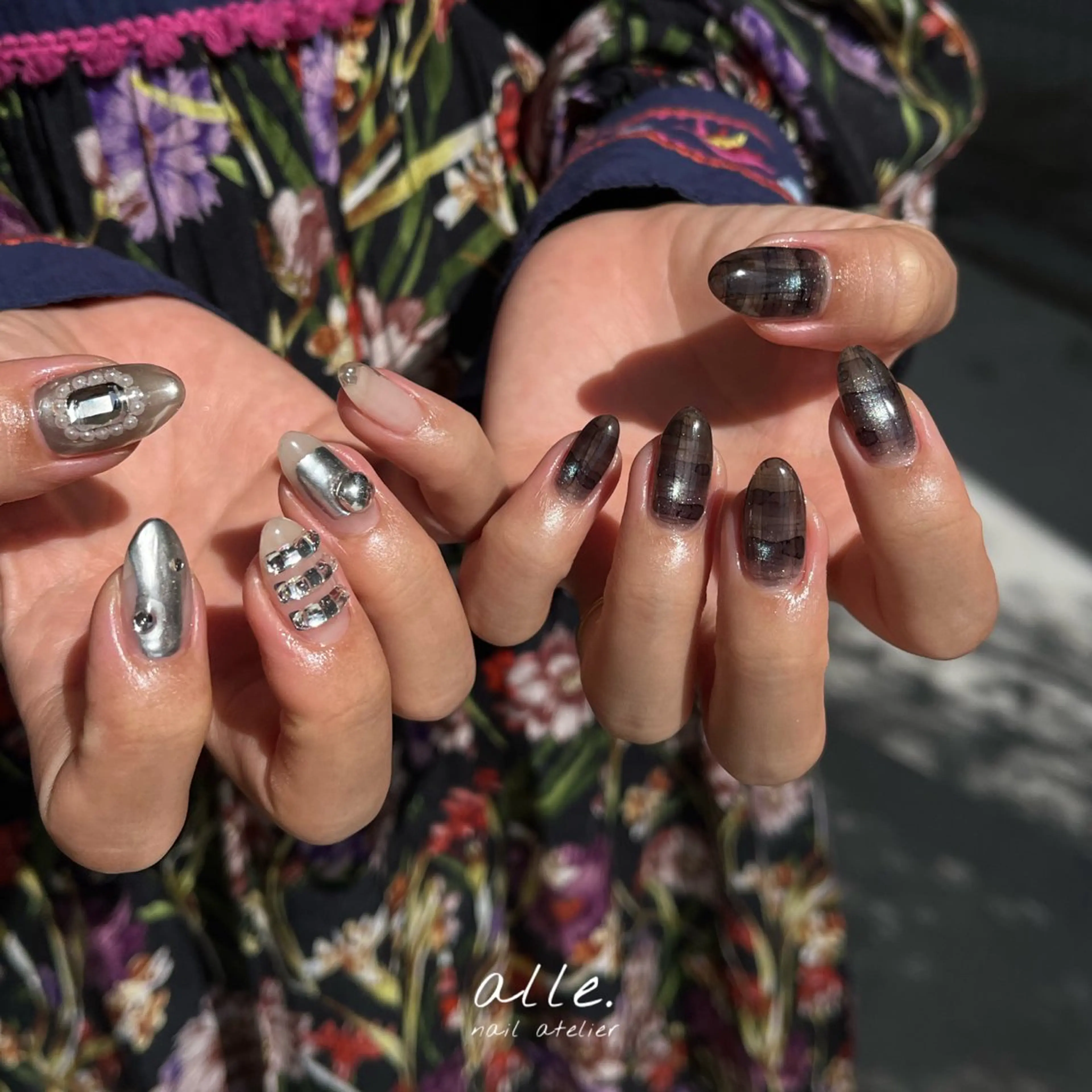 ネイル ハンドネイル atelier alle.のネイルデザイン