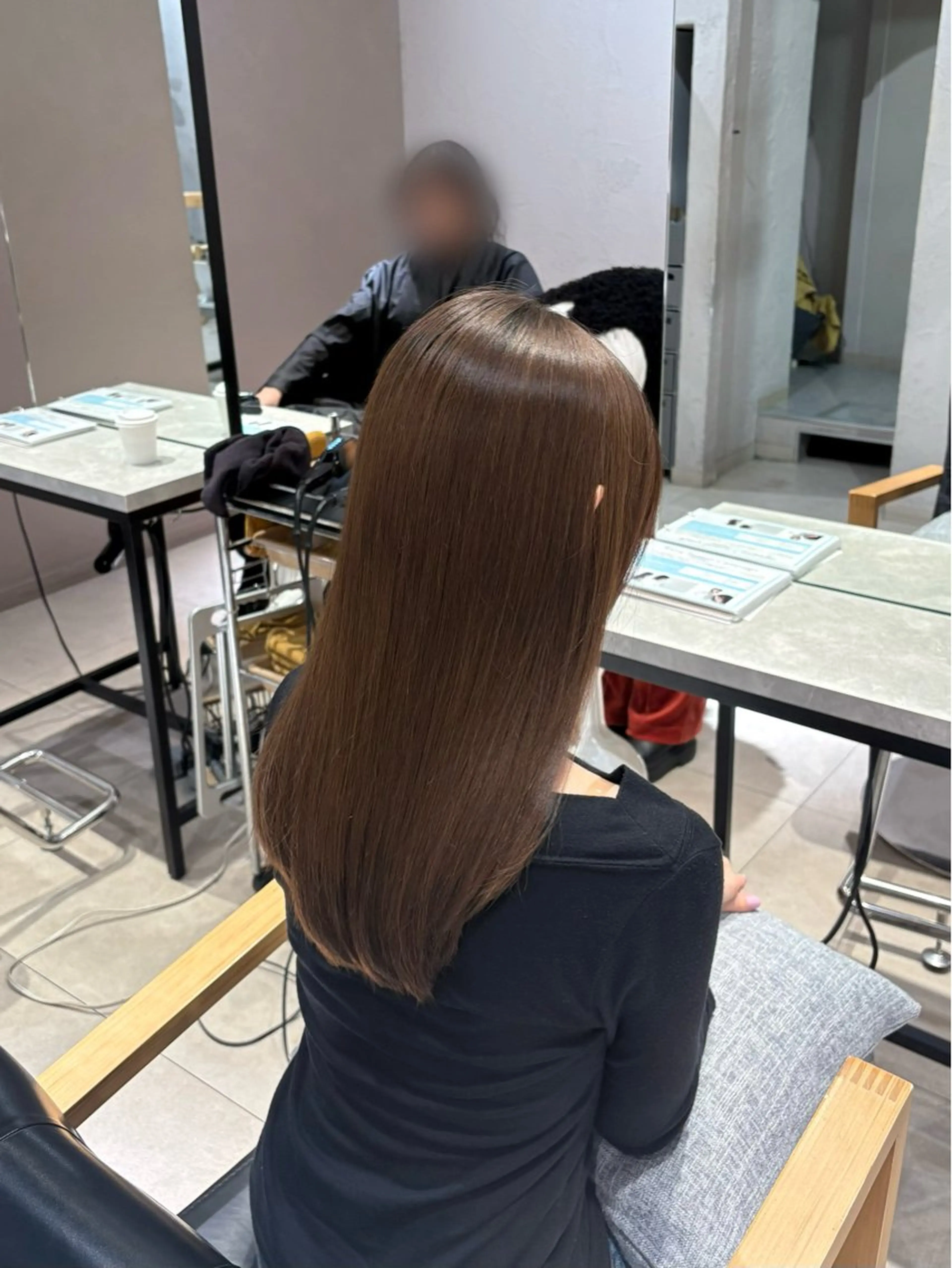セミロング トリートメント 村田 ありさのヘアスタイル