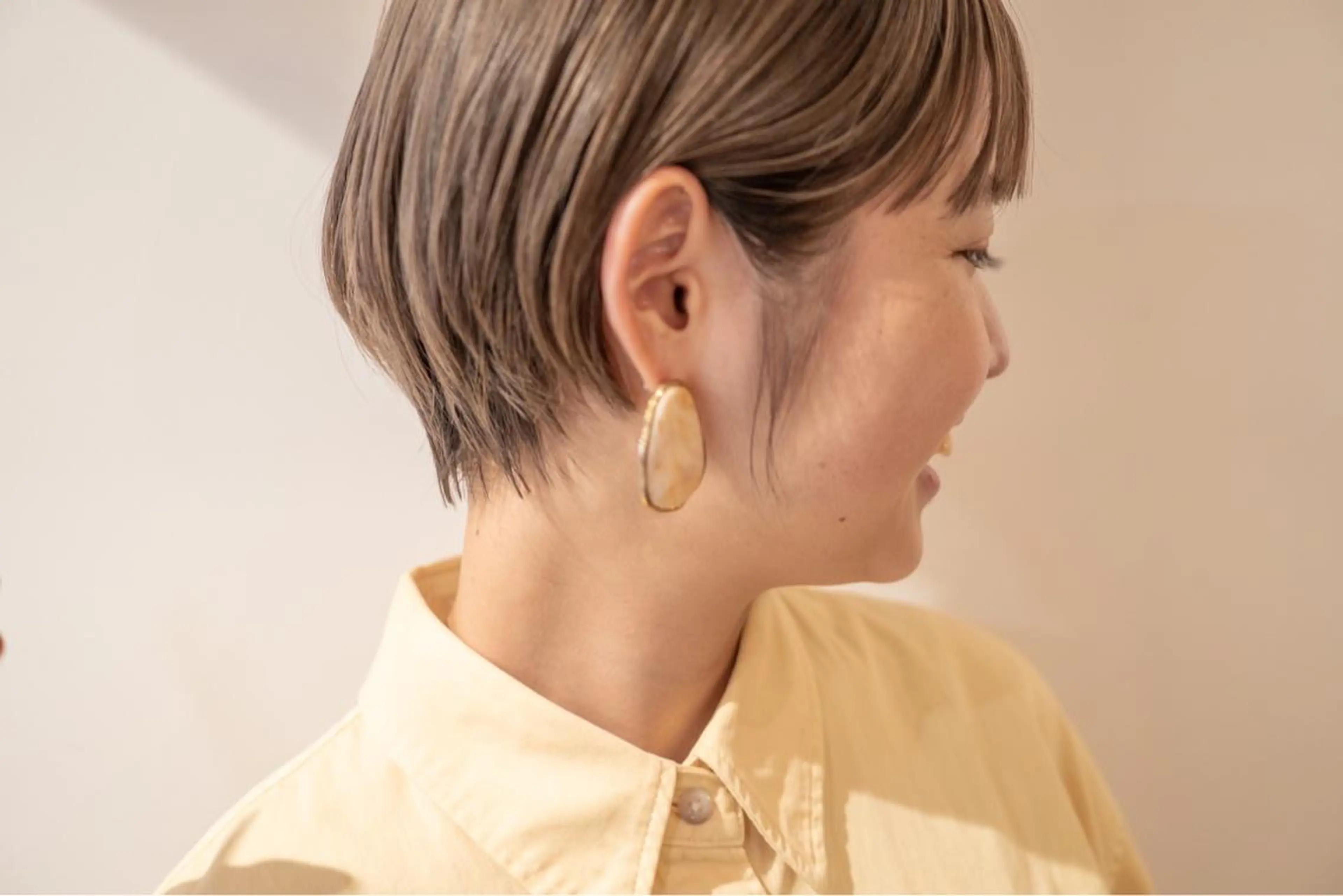 ショート カラー ショート/レイヤー なら石井知希のヘアスタイル