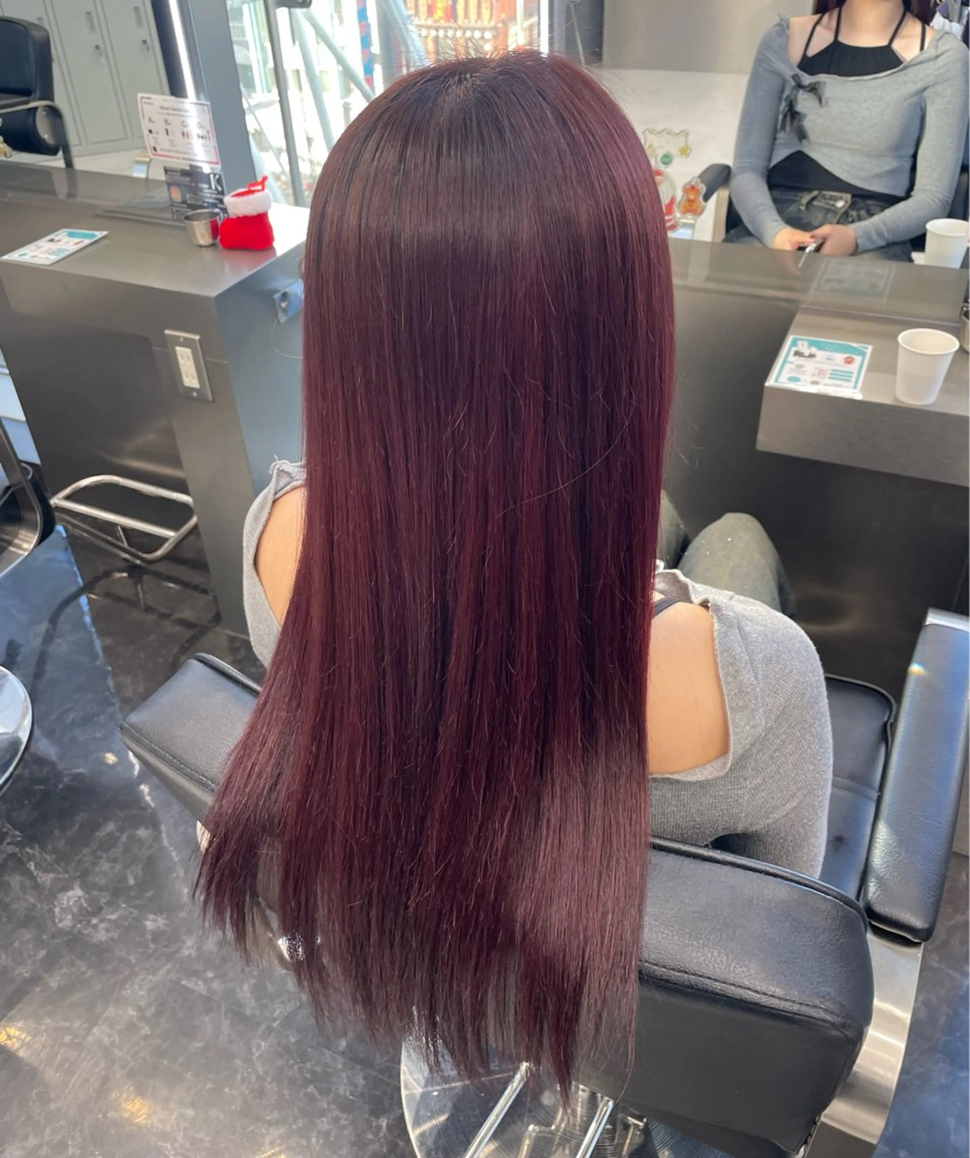 ロング カラー メンズ/カットパーマ /栄/sora🩵のヘアスタイル