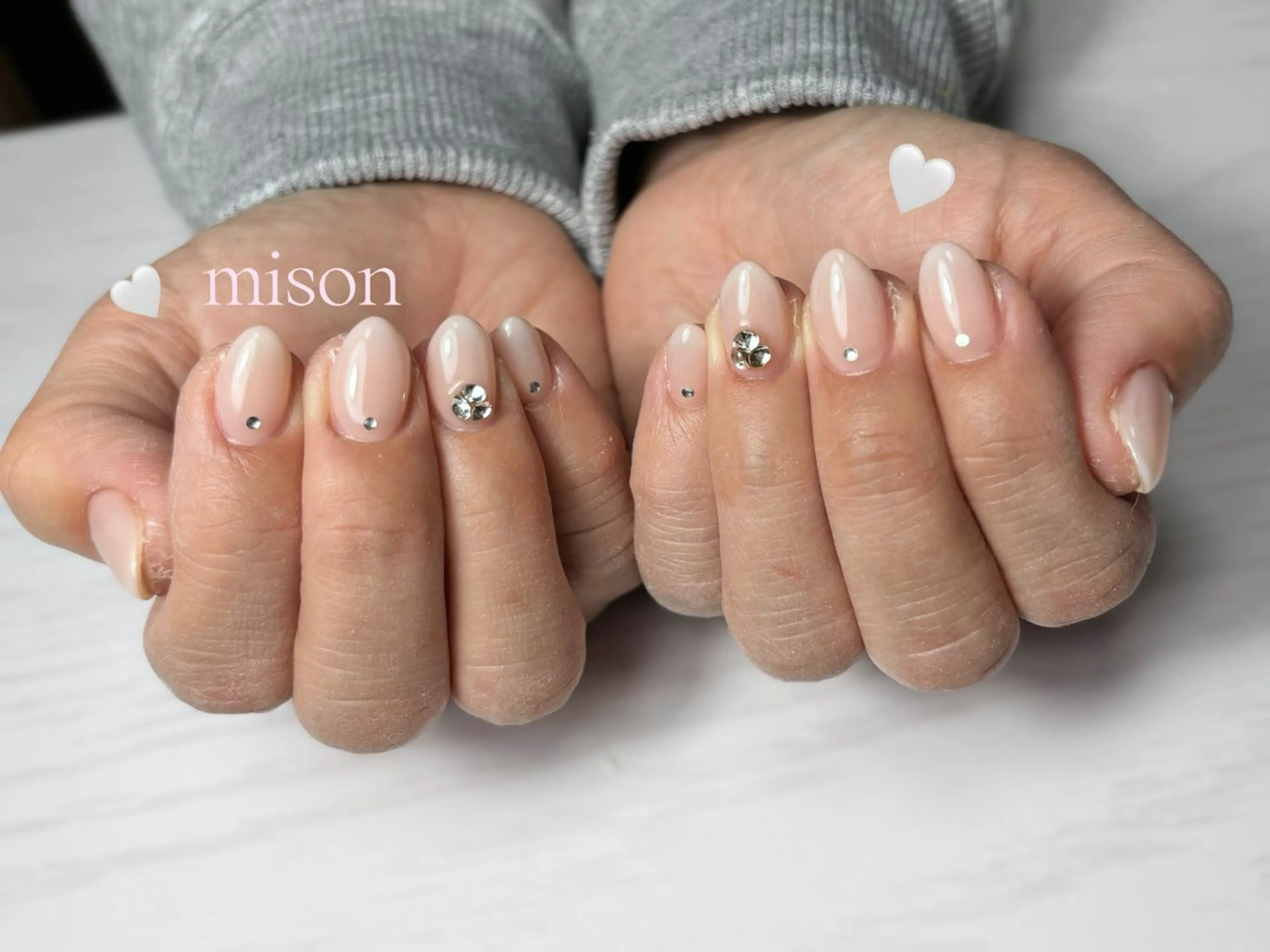 ネイル mison 安形友花のネイルデザイン