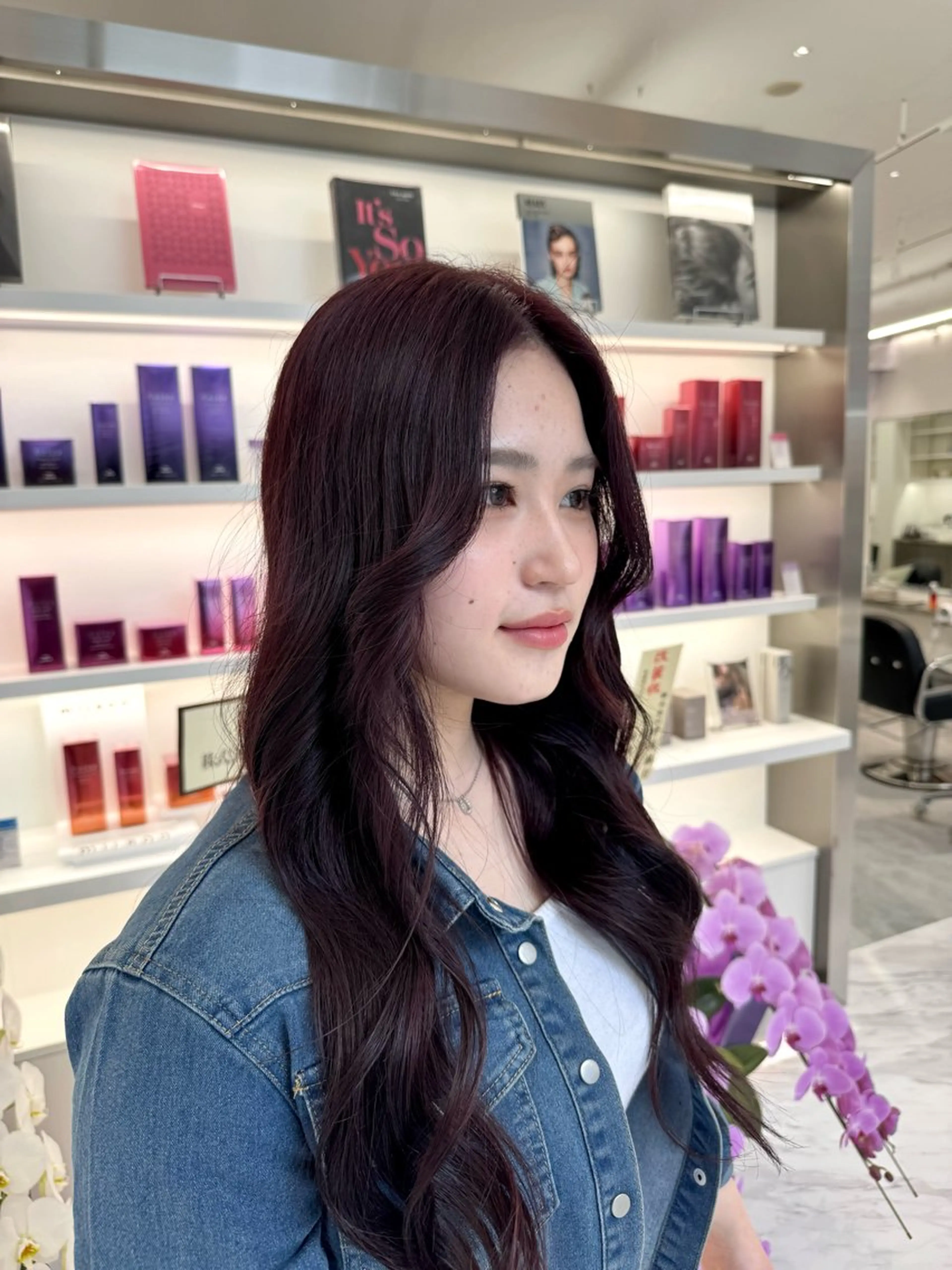 ロング カラー ヘアカラー Parve  Mix 🫧梶川虹のヘアスタイル