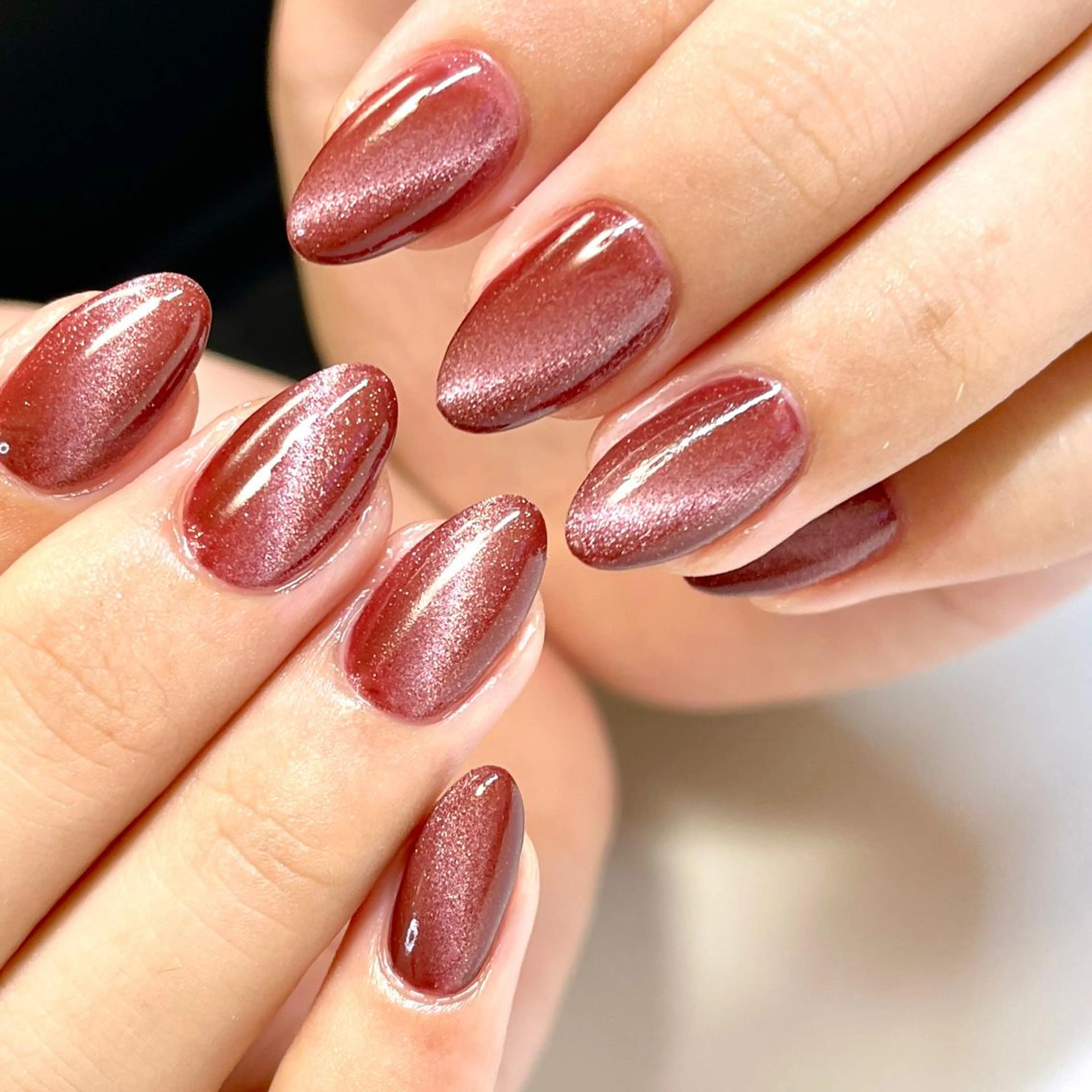 ネイル マグネットネイル ハンドネイル Nail Rinonのネイルデザイン