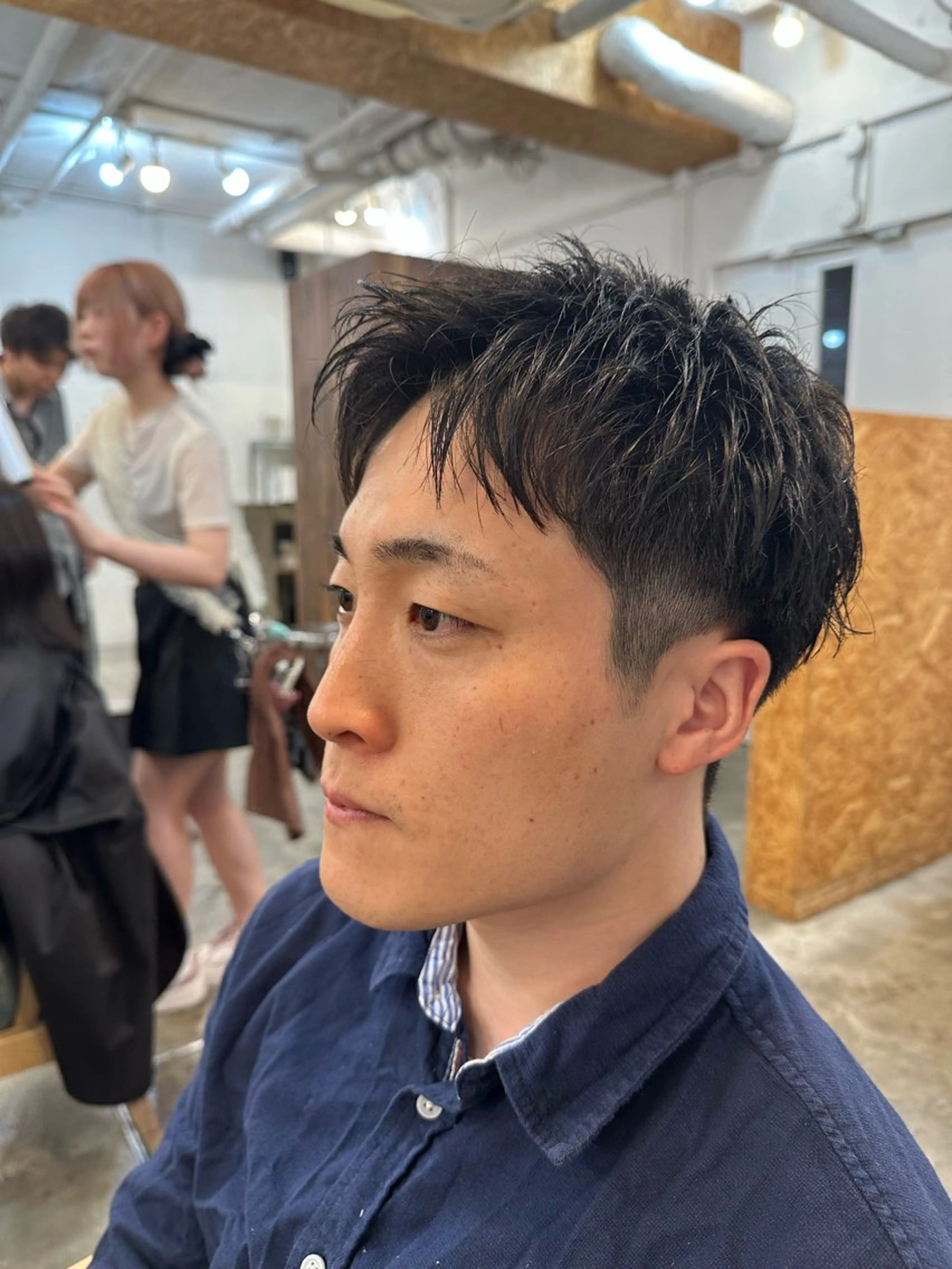 ショート メンズ 横浜/メンズ特化/ Farbe/田中颯斗のヘアスタイル