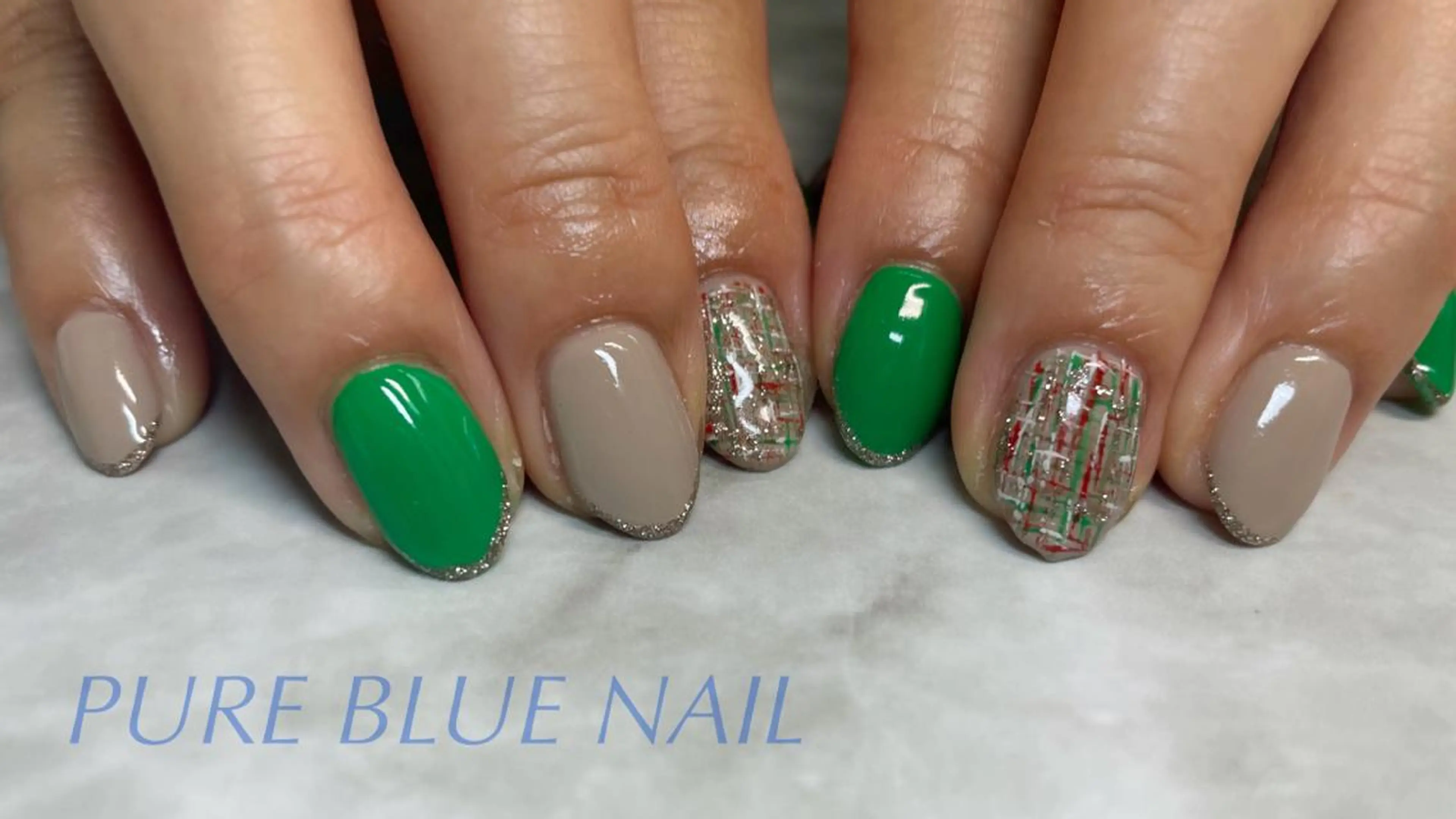 ネイル PURE BLUE NAILのネイルデザイン