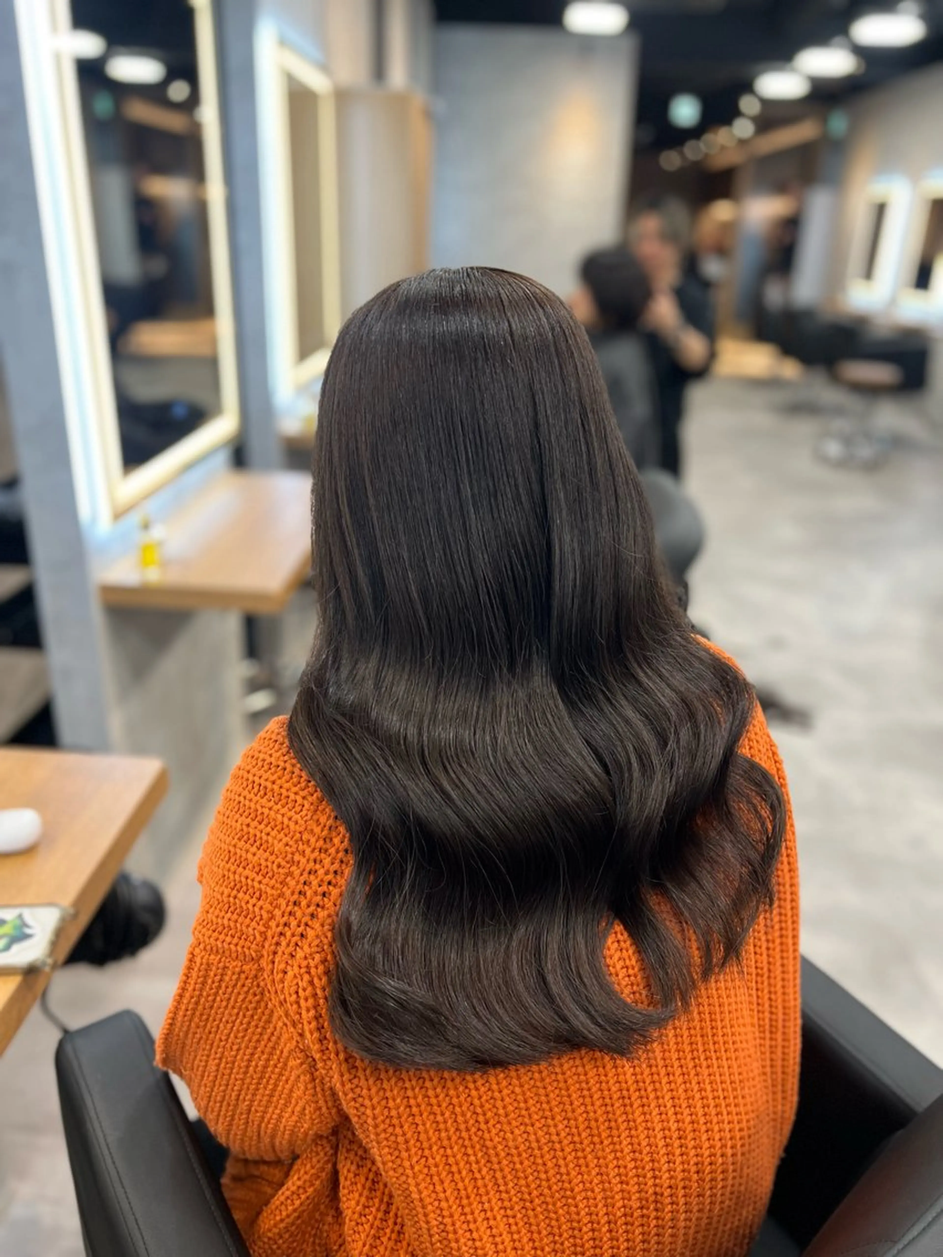 セミロング カラー 💖札幌カラー 指名No.1💖玲奈のヘアスタイル