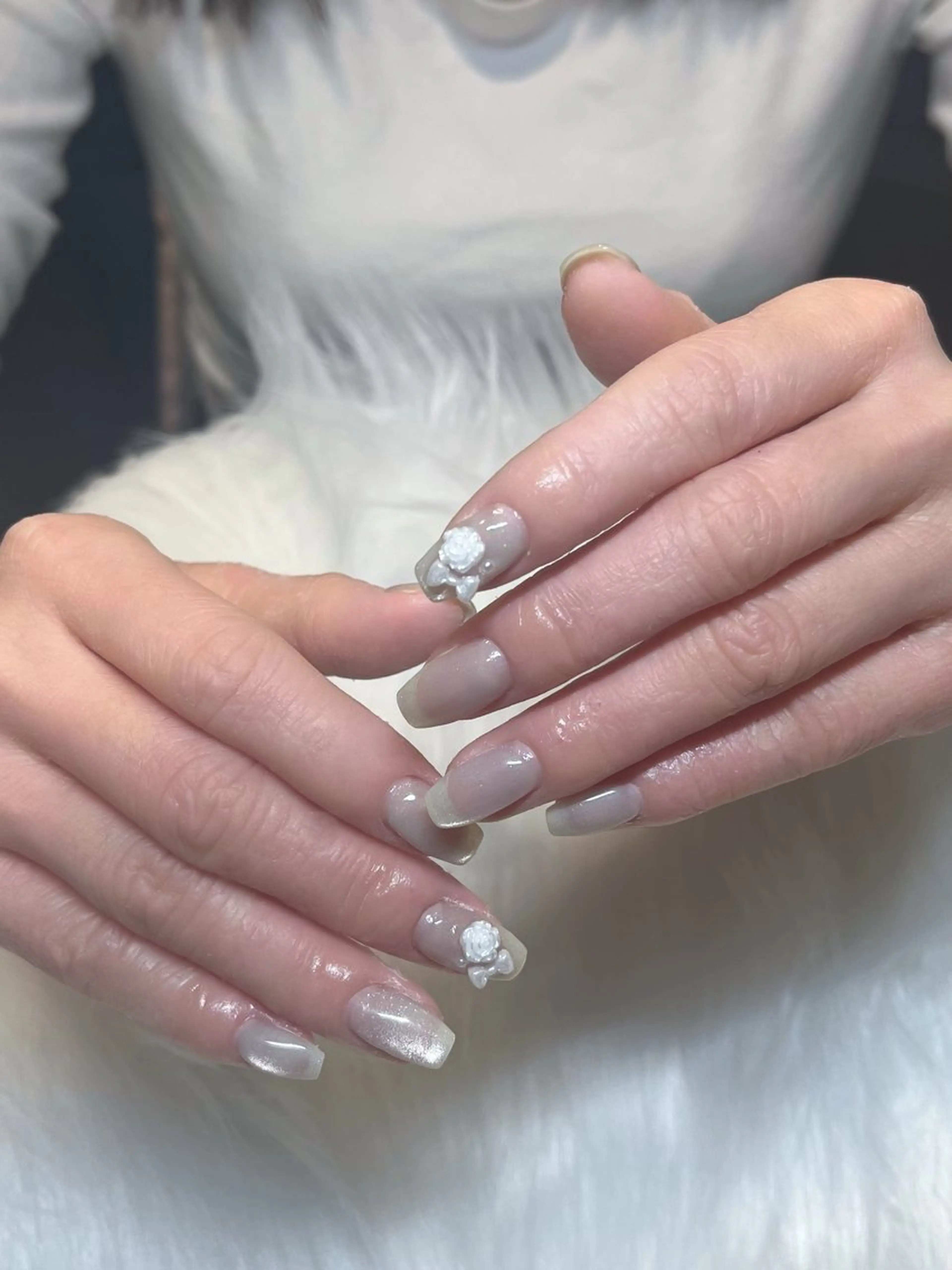 ネイル アートネイル マグネットネイル KOKONA 🎀のネイルデザイン