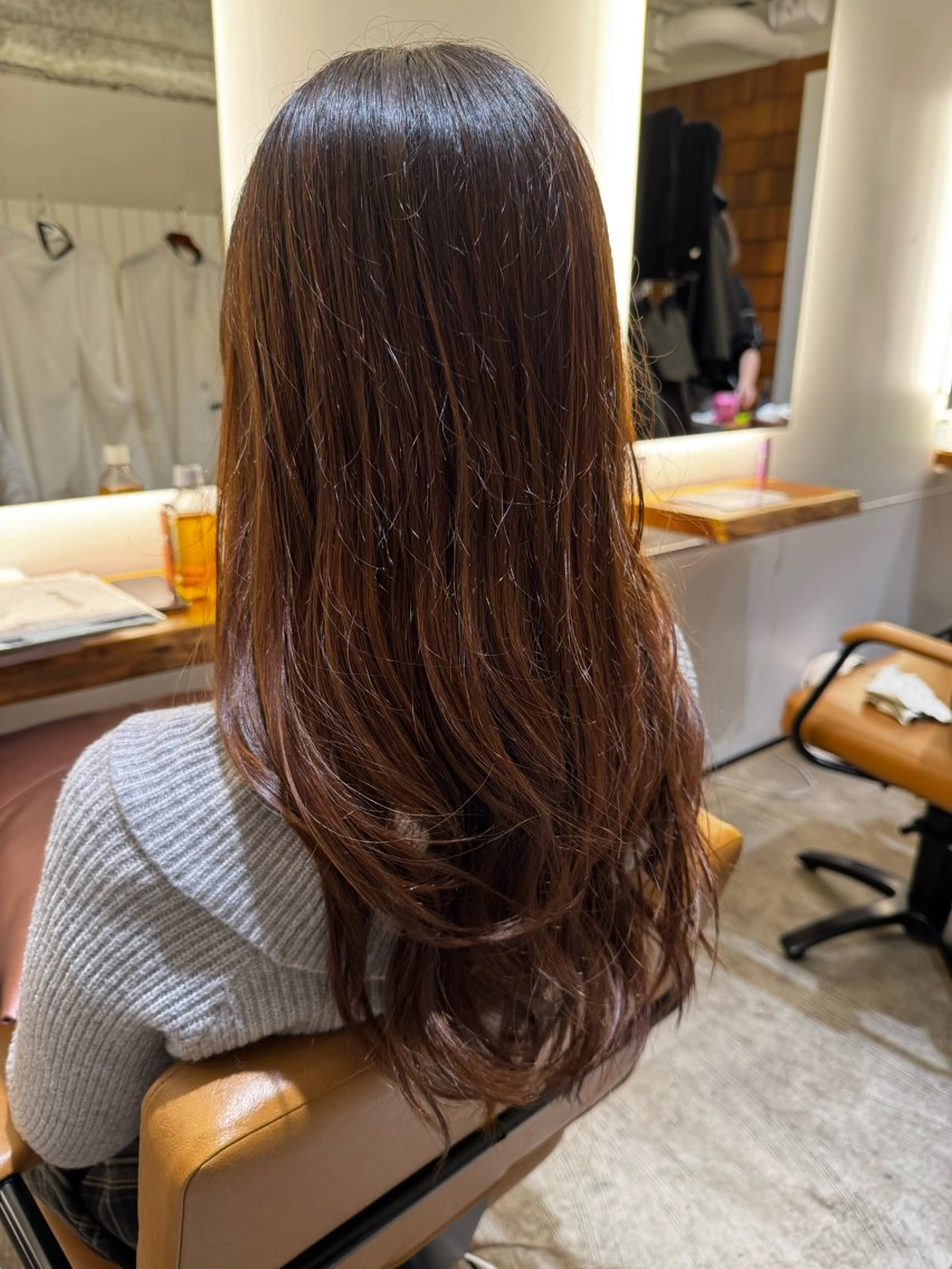 ロング 銀座骨格診断似合わせ 美容師中島年紀のヘアスタイル