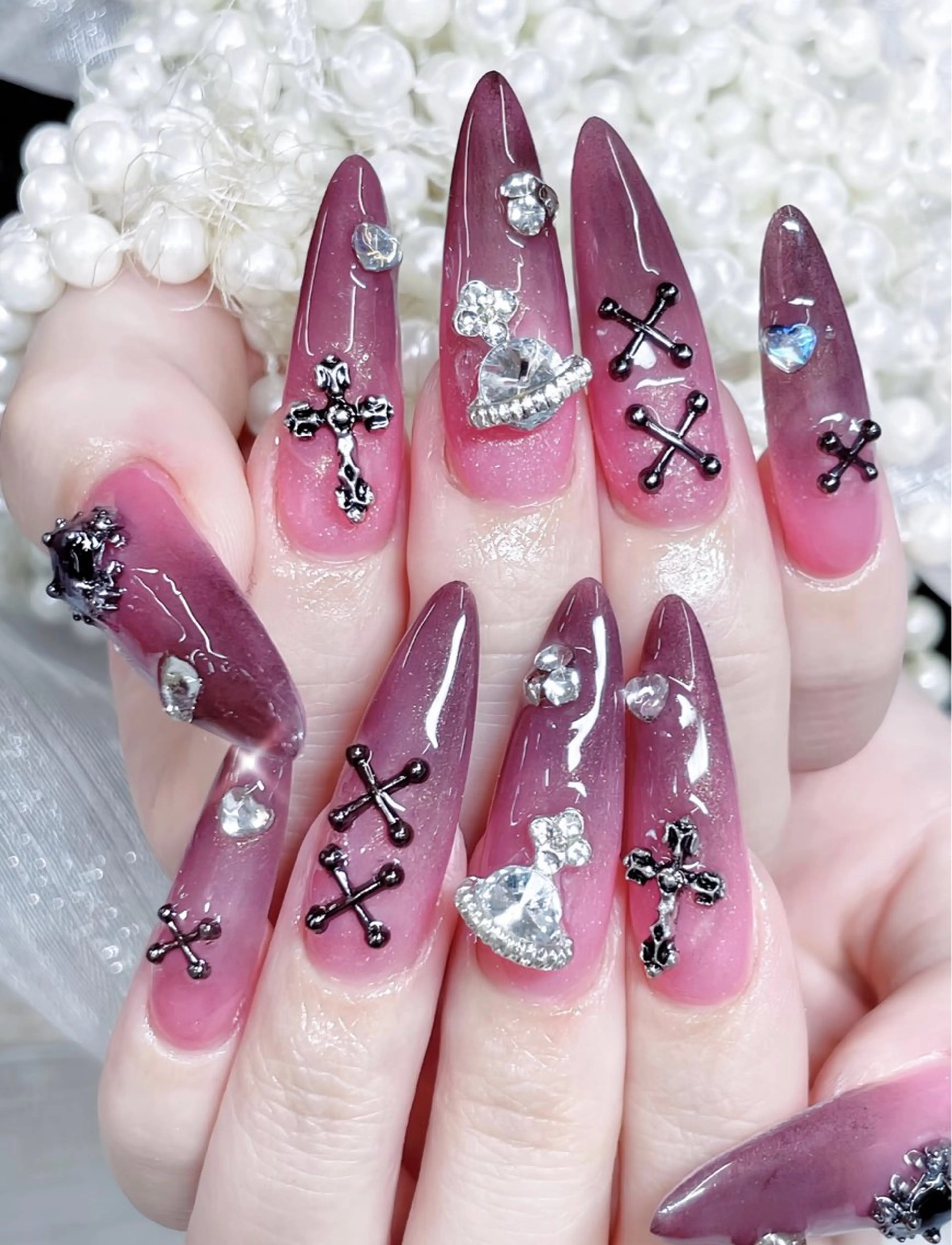 ネイル ハンドネイル ハンドケア sunnynail 小桃のネイルデザイン