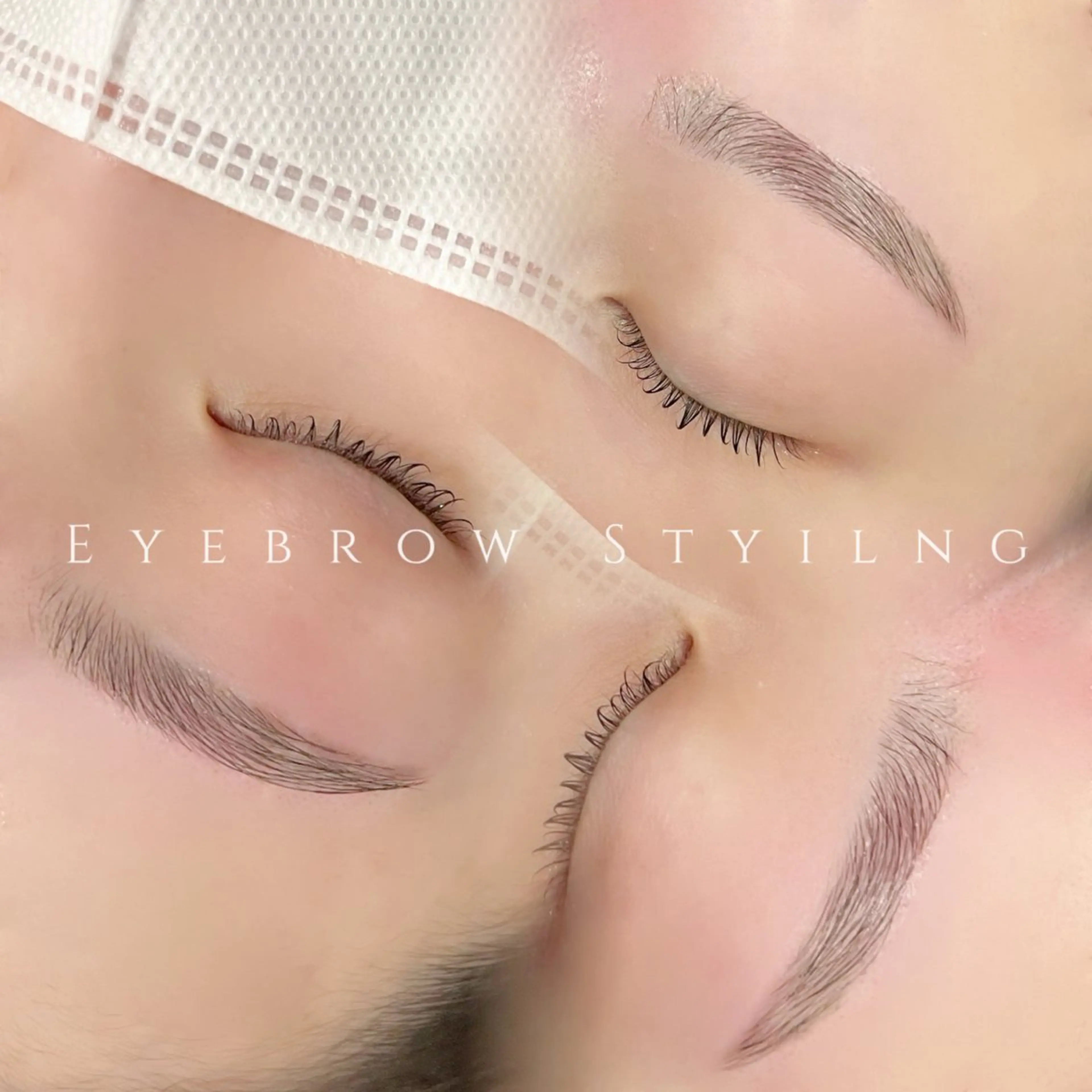 アイブロウ 𝙪𝙧𝙪︎︎🪞 ⌇似合わせ×高持続のマツエク・マツパデザイン