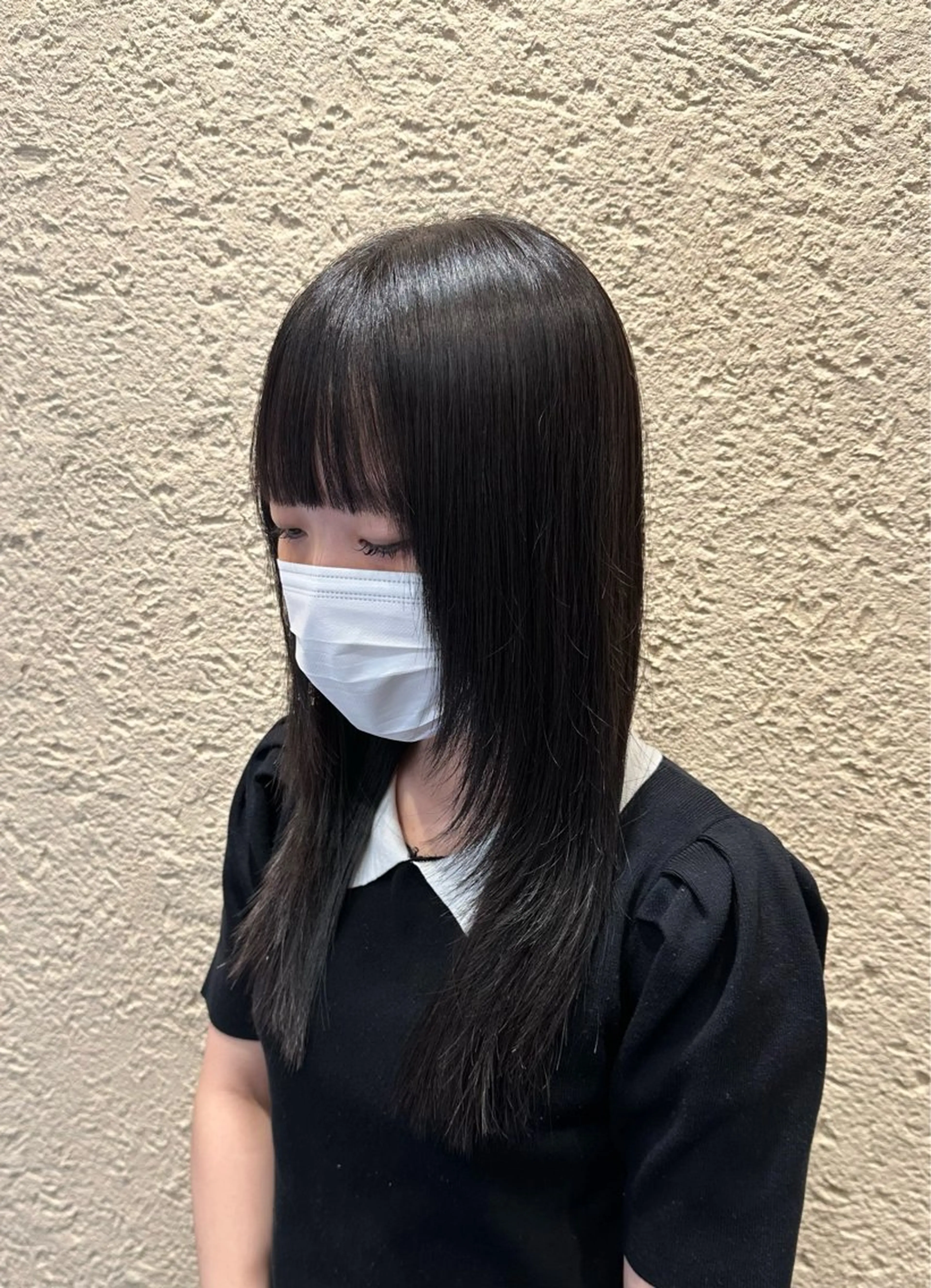 セミロング カット トリートメント 鶴見/Bonecca /林 愛翔のヘアスタイル