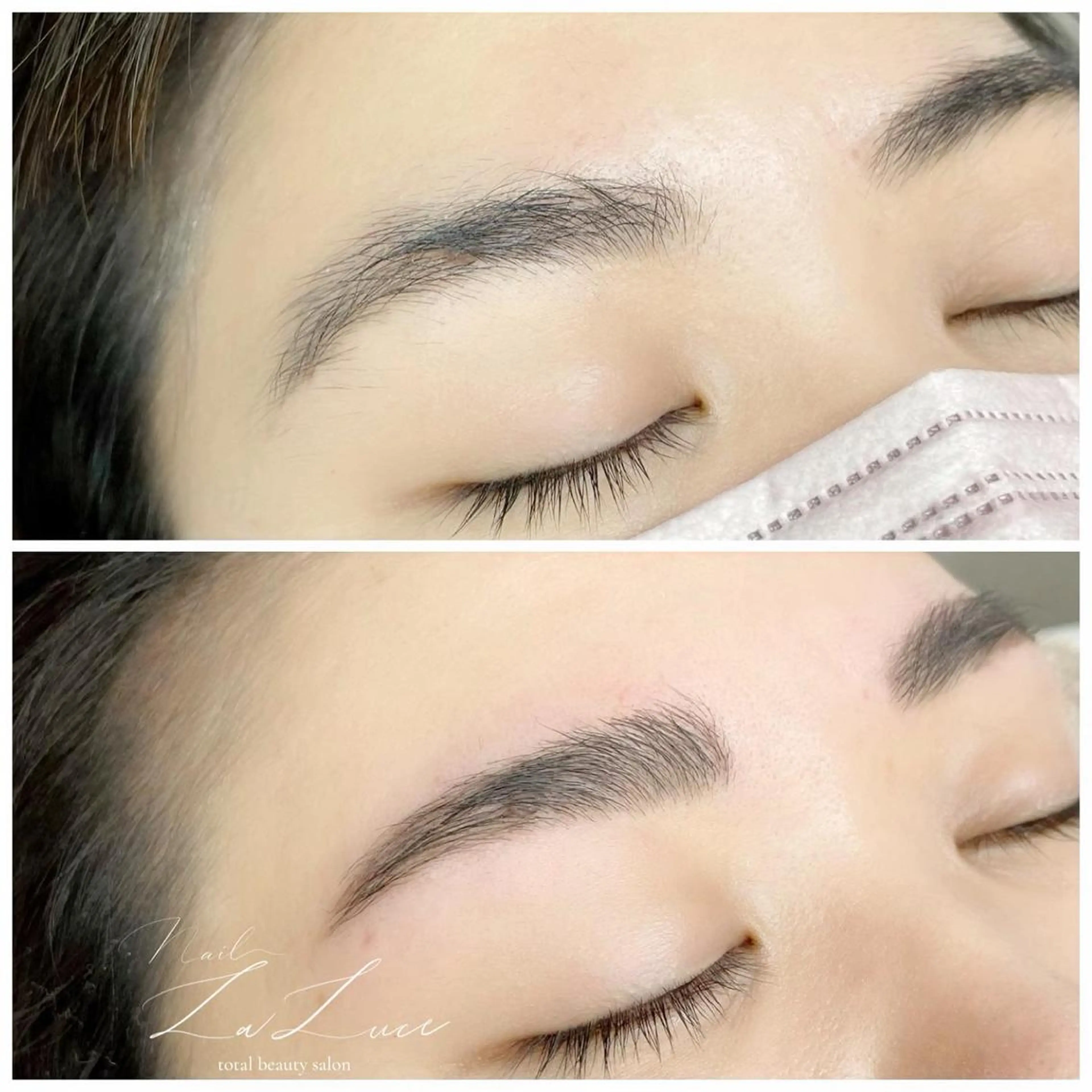 ⚠️すぐ予約対象外⚠️眉毛パーマ『プランプブロウリフト』＋美眉ワックスコースの写真