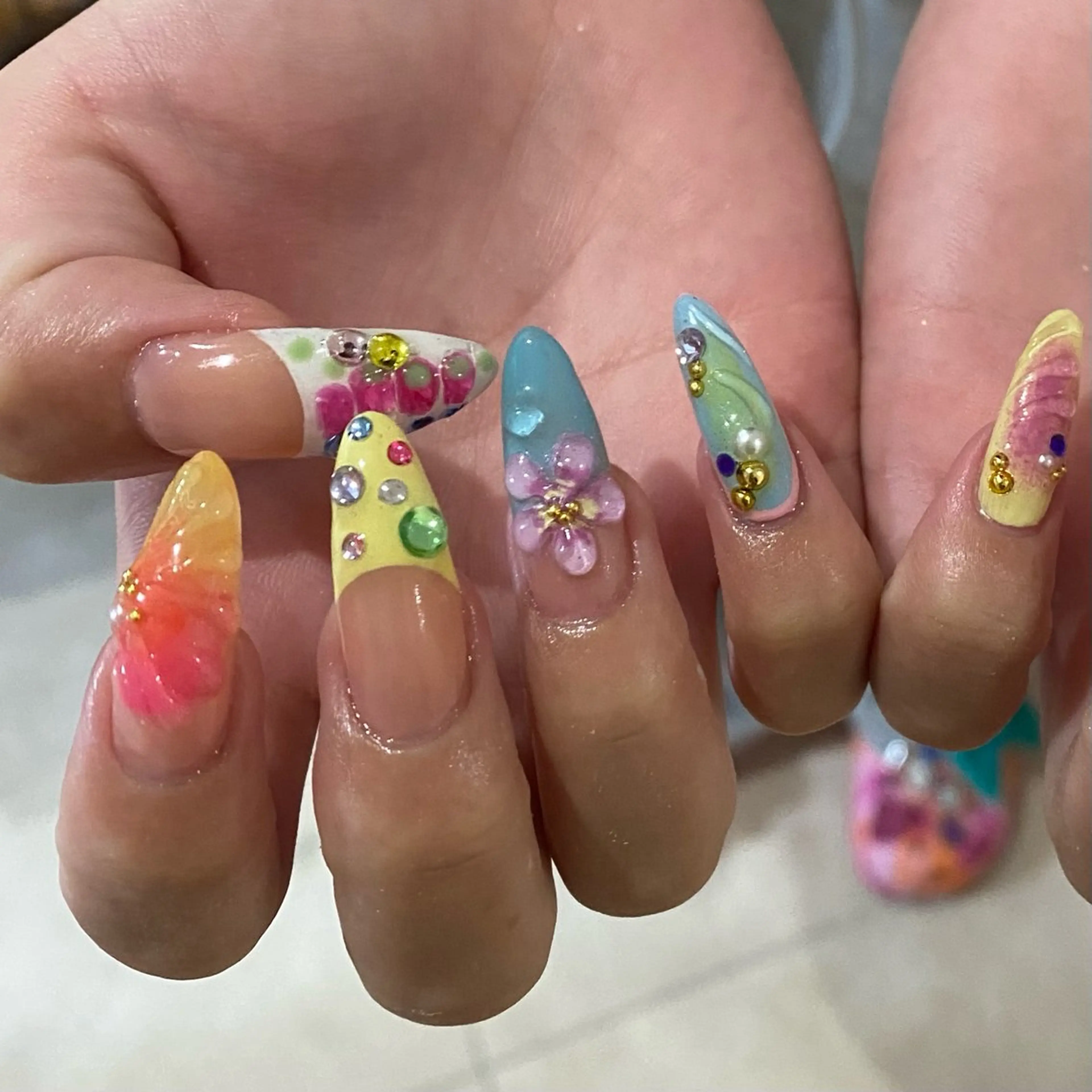 ネイル nano/きもかわ nail🐬🫧のネイルデザイン