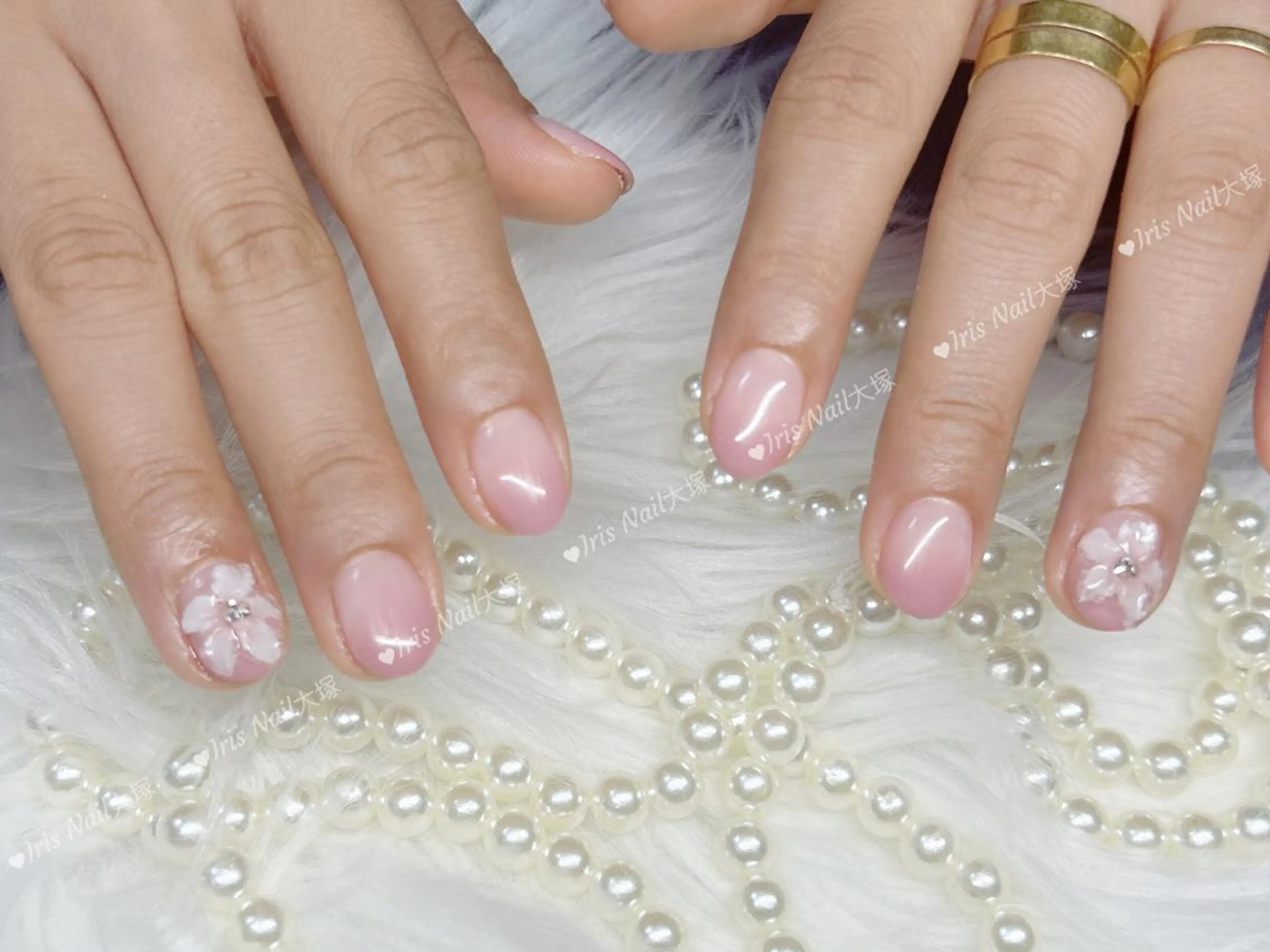 ネイル ハンドネイル ハンドケア 🍒IRIS Nail🌸のネイルデザイン