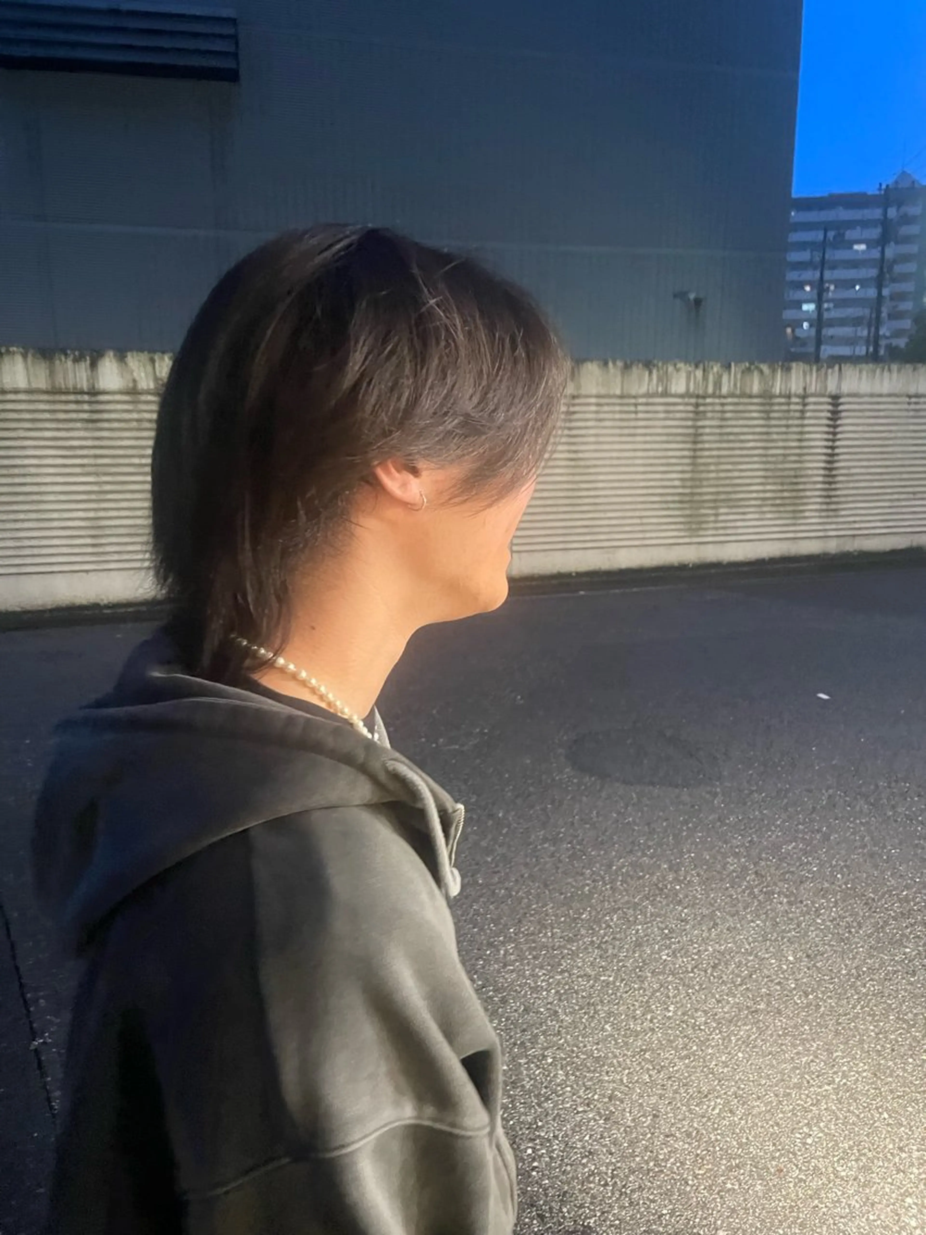 ショート カラー メンズ エクステ ひょう/germeのヘアスタイル