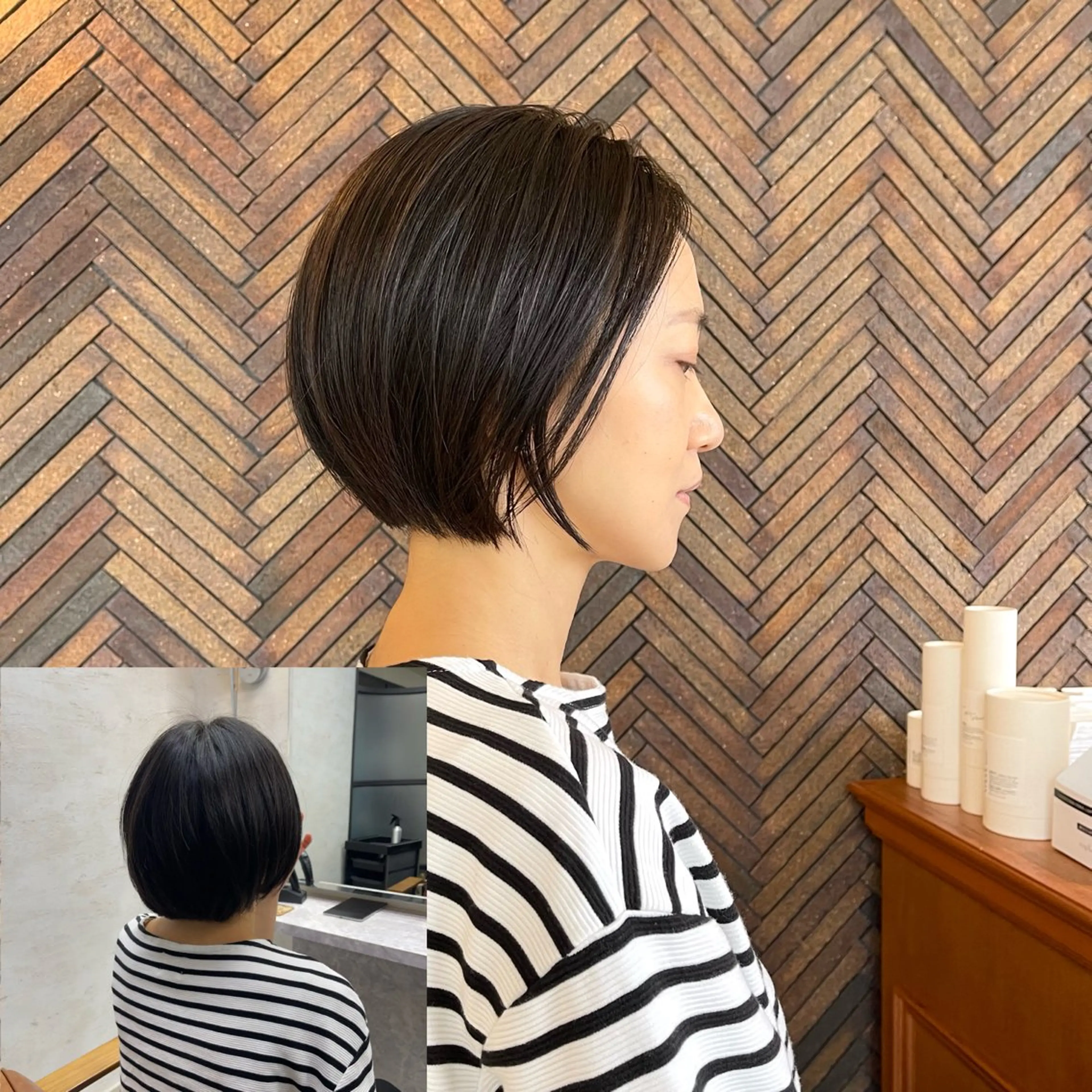 ショート カラー 黒崎 勝巳のヘアスタイル