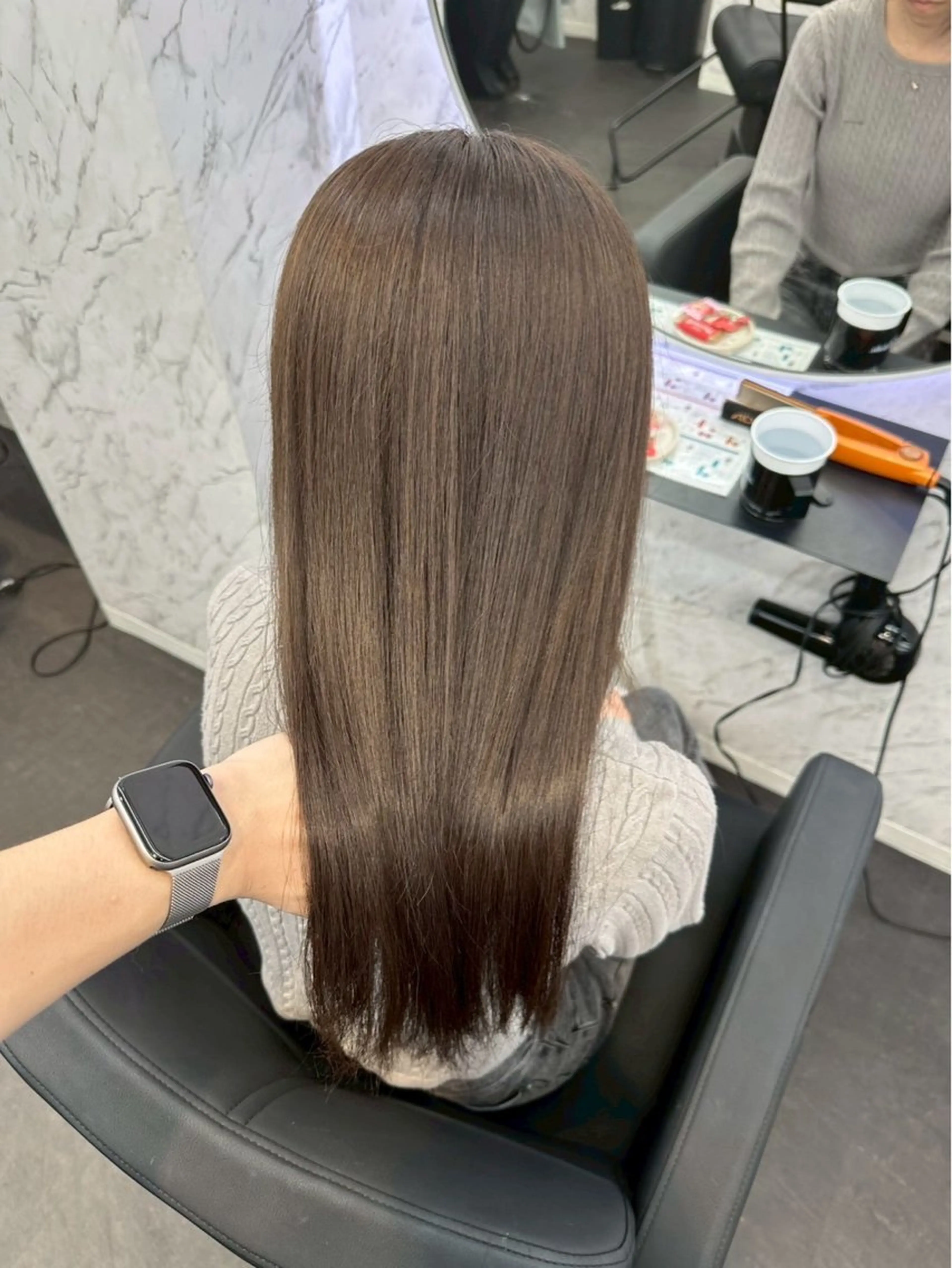 カラー 레온⋆✦ Leon cut¥1100のヘアスタイル