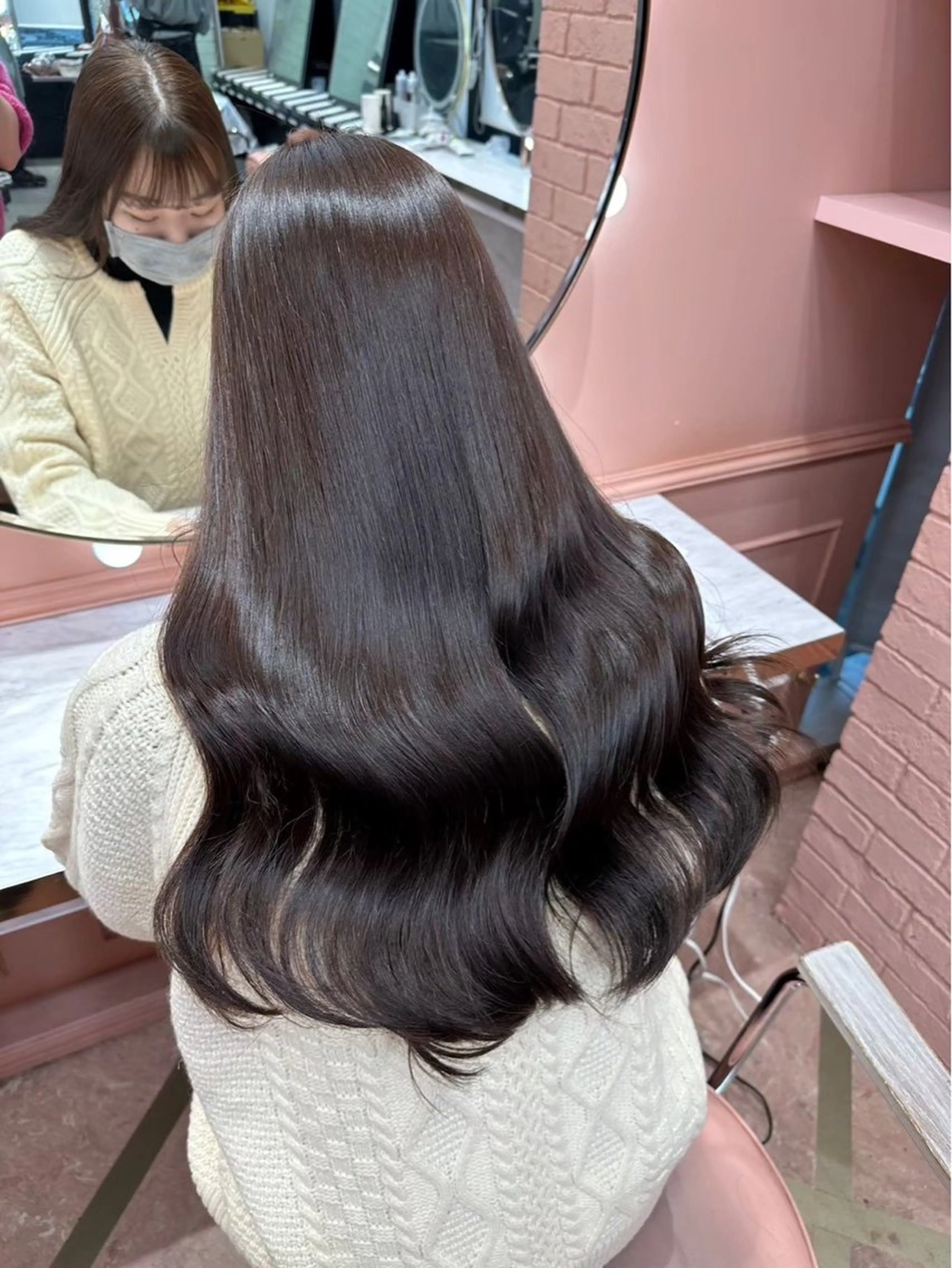 ロング 大阪 梅田/ ハイトーン/エクステのヘアスタイル