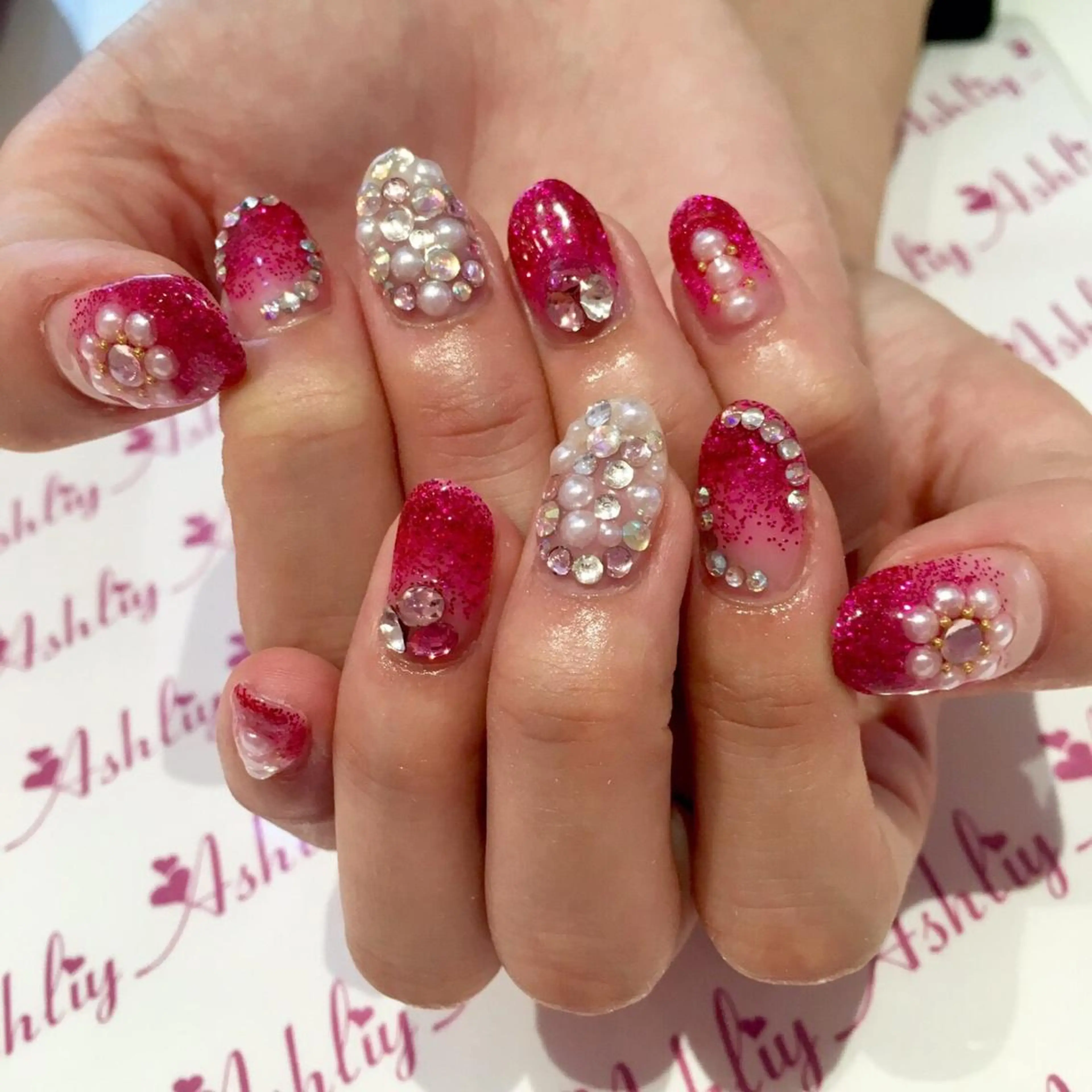 ネイル ハンドネイル Ashliy大宮♡ アシュリーのネイルデザイン