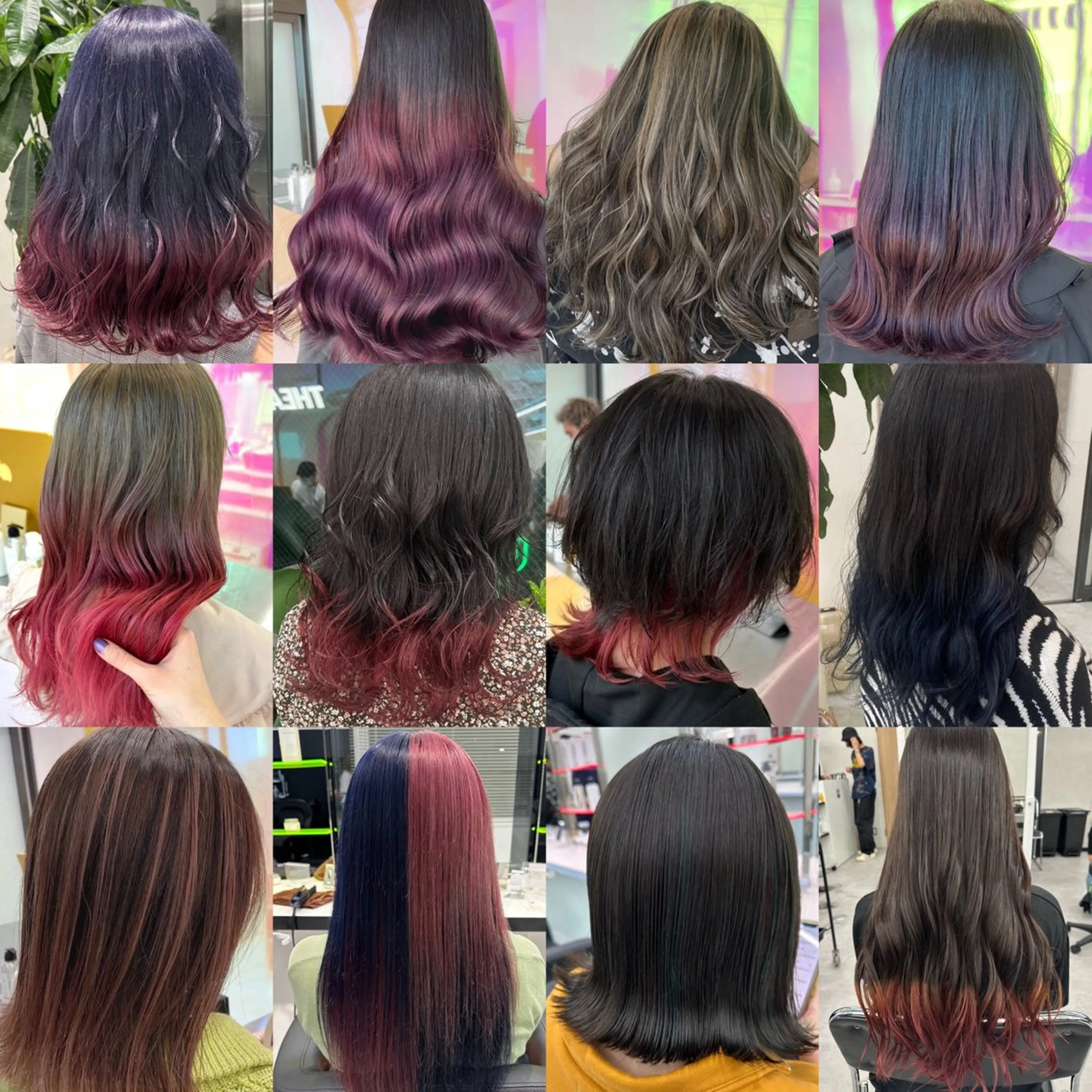 カラー 🤍透明感カラー🤍 似合わせ🤍AINEのヘアスタイル