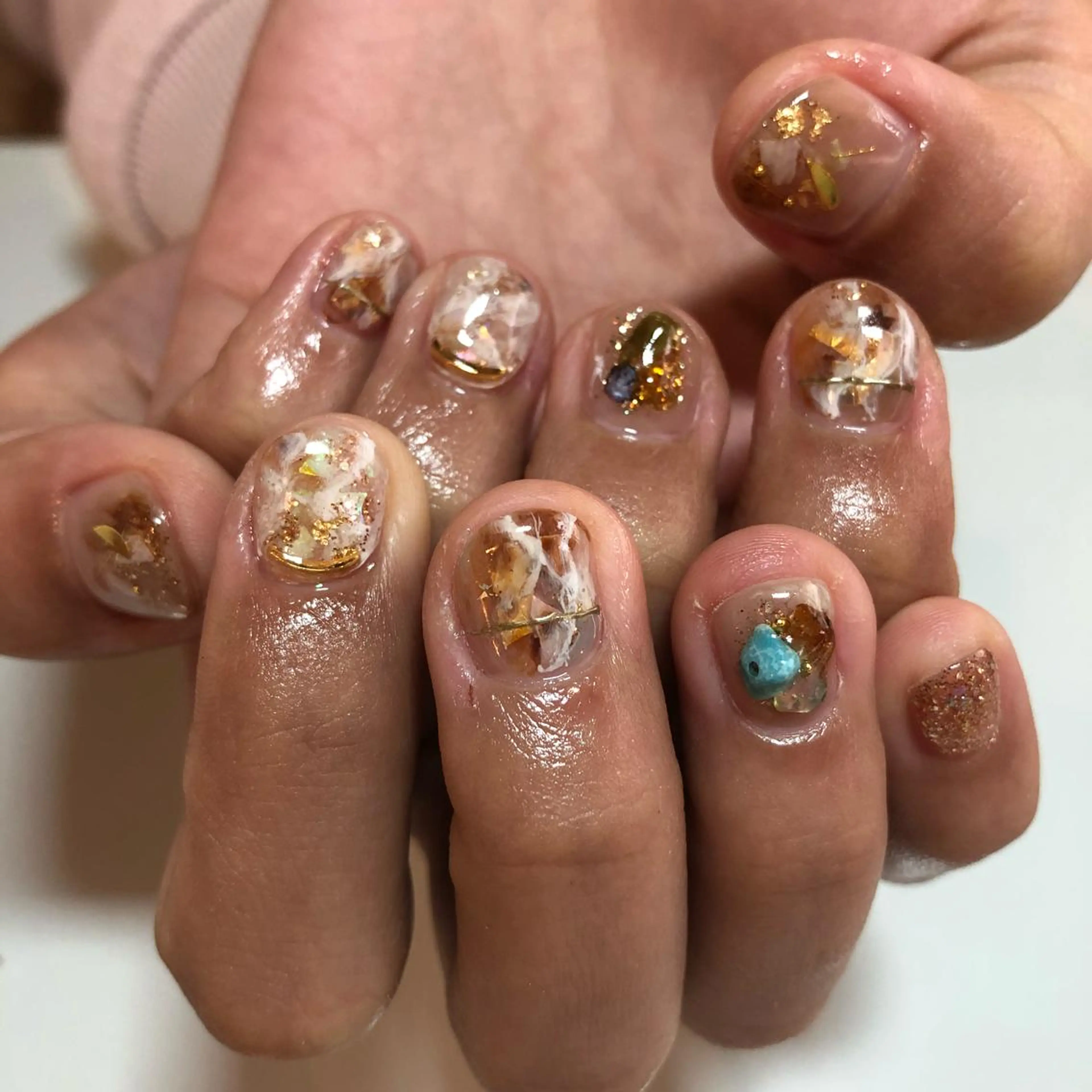 ネイル ニュアンスネイル 米田 律子のネイルデザイン