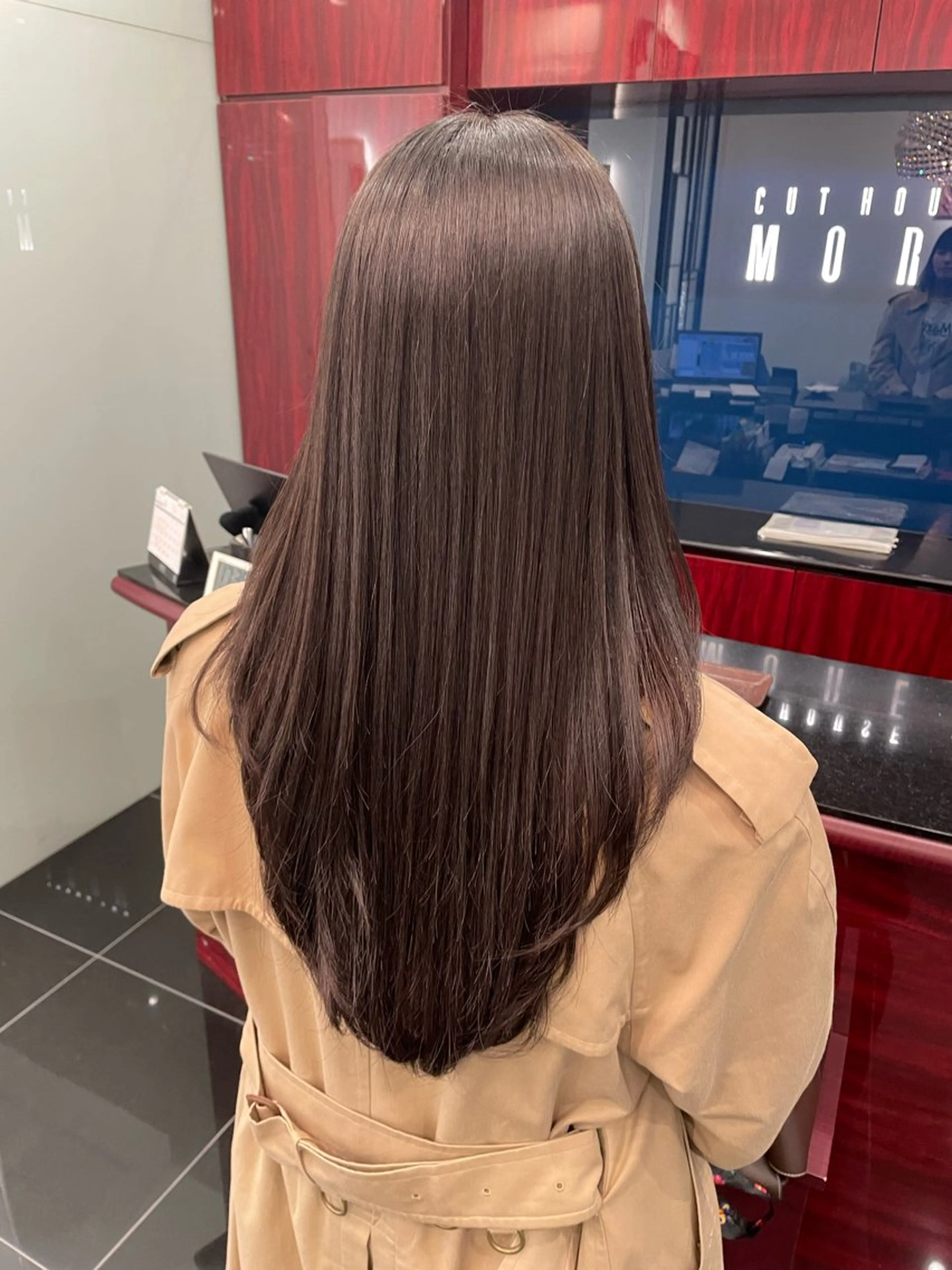 縮毛矯正✖︎前髪カット💇‍♀️の写真