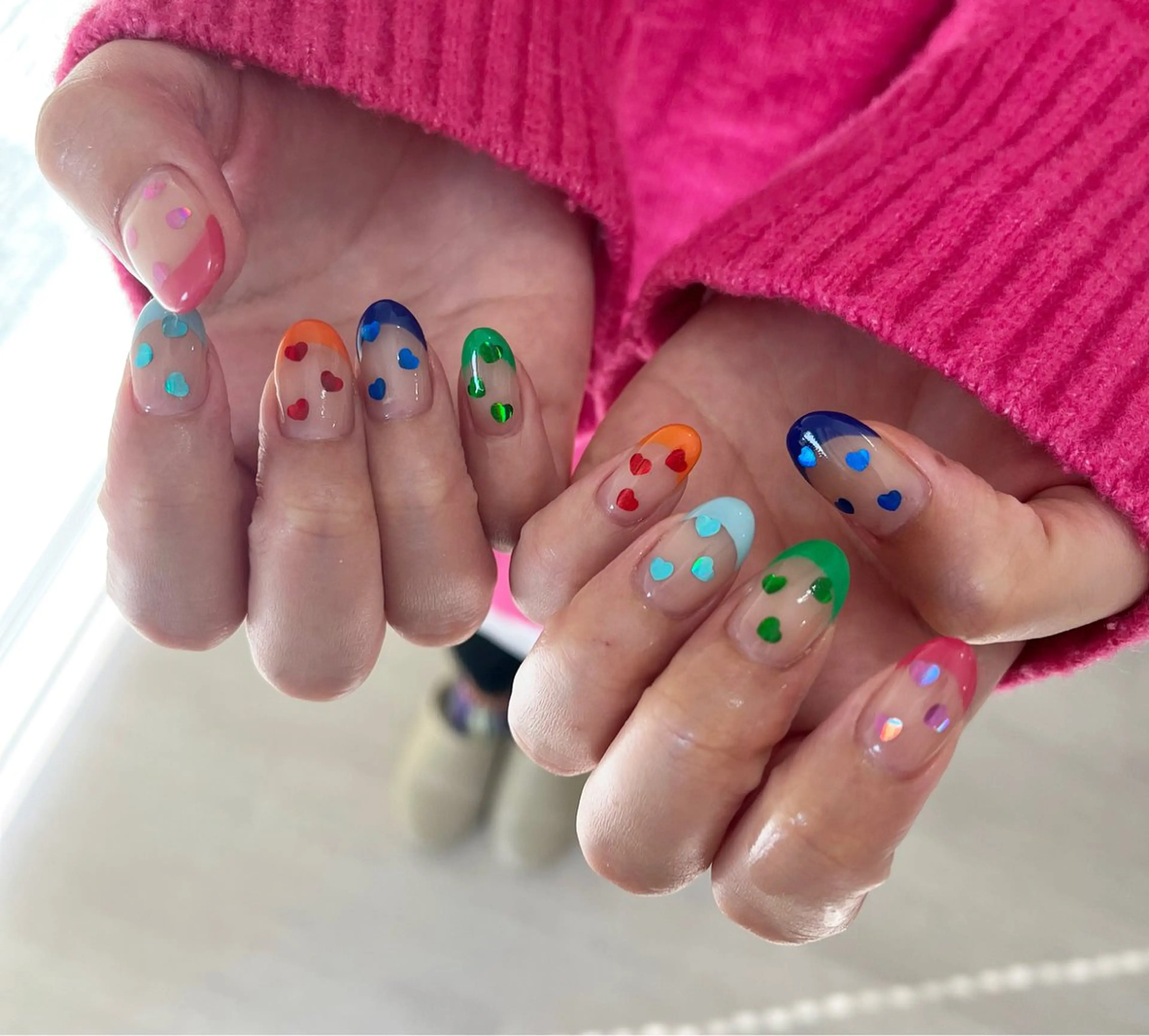 ネイル ハート #Amin nail salonのネイルデザイン
