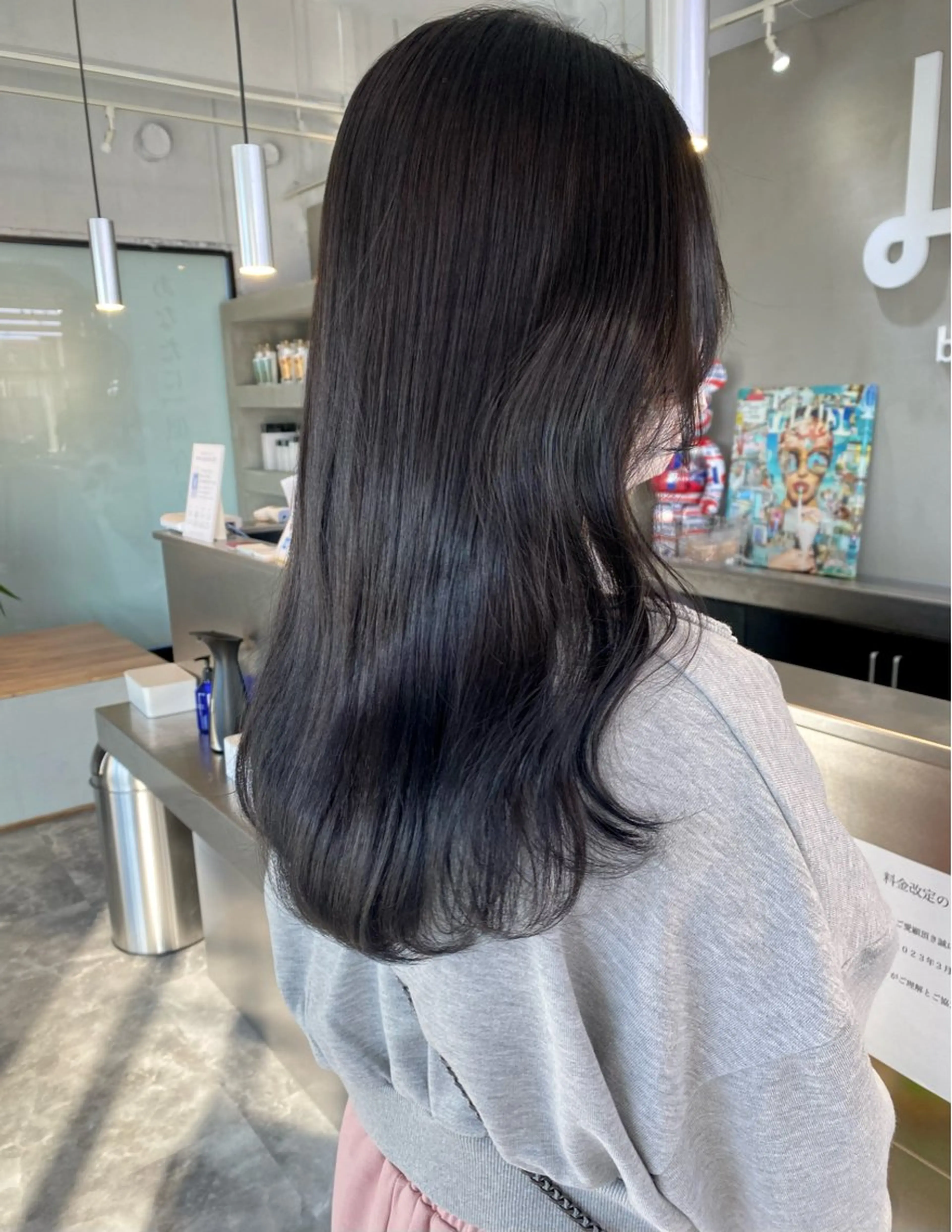 【✨️5月限定クーポン✨️】似合わせカット＋透明感◎艶感カラー¥13310→¥9900の写真