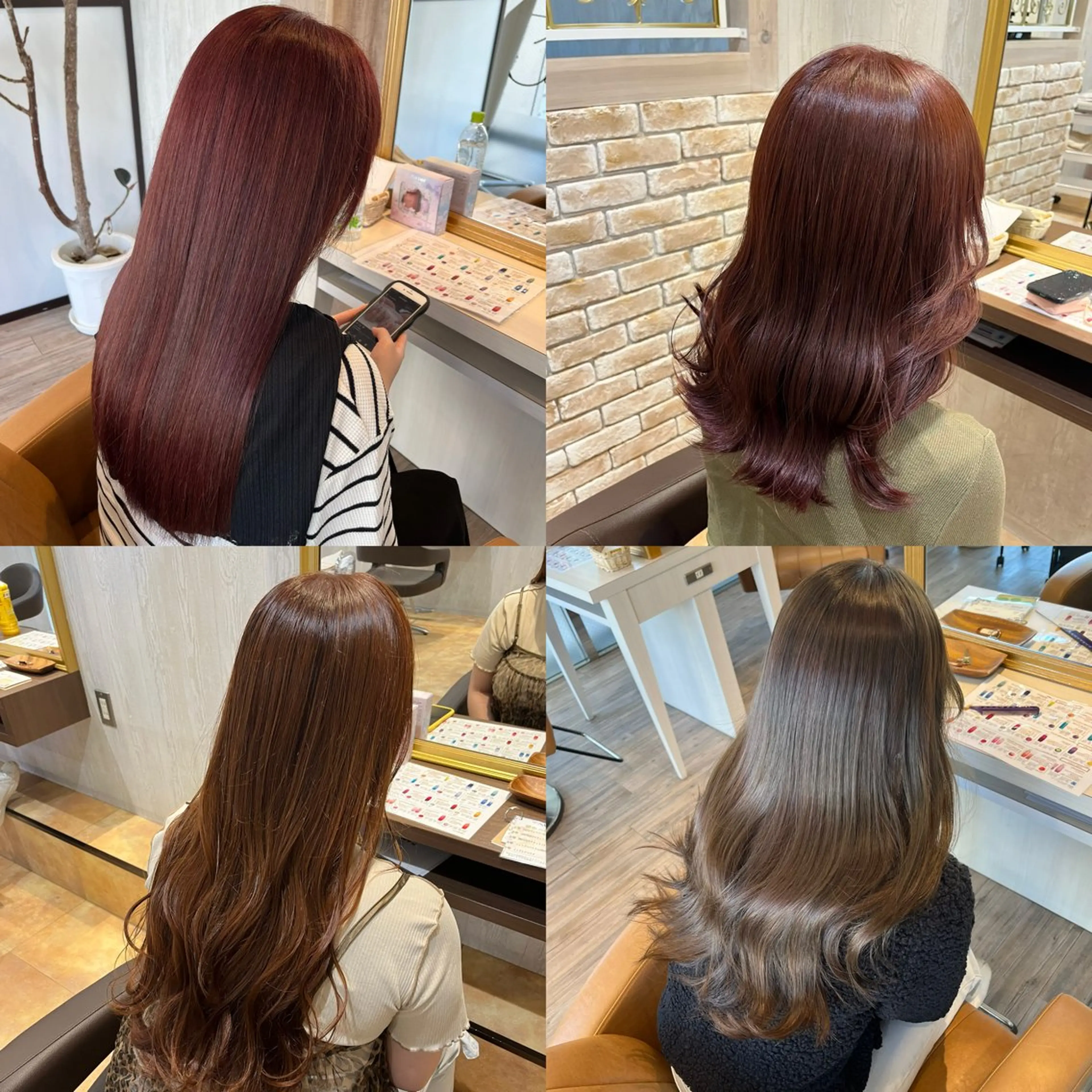 ロング カラー ブリーチ ダブルカラー ブリーチなしカラー ヘアカラー ブリーチなしWカラー レイヤー/Rickyのヘアスタイル