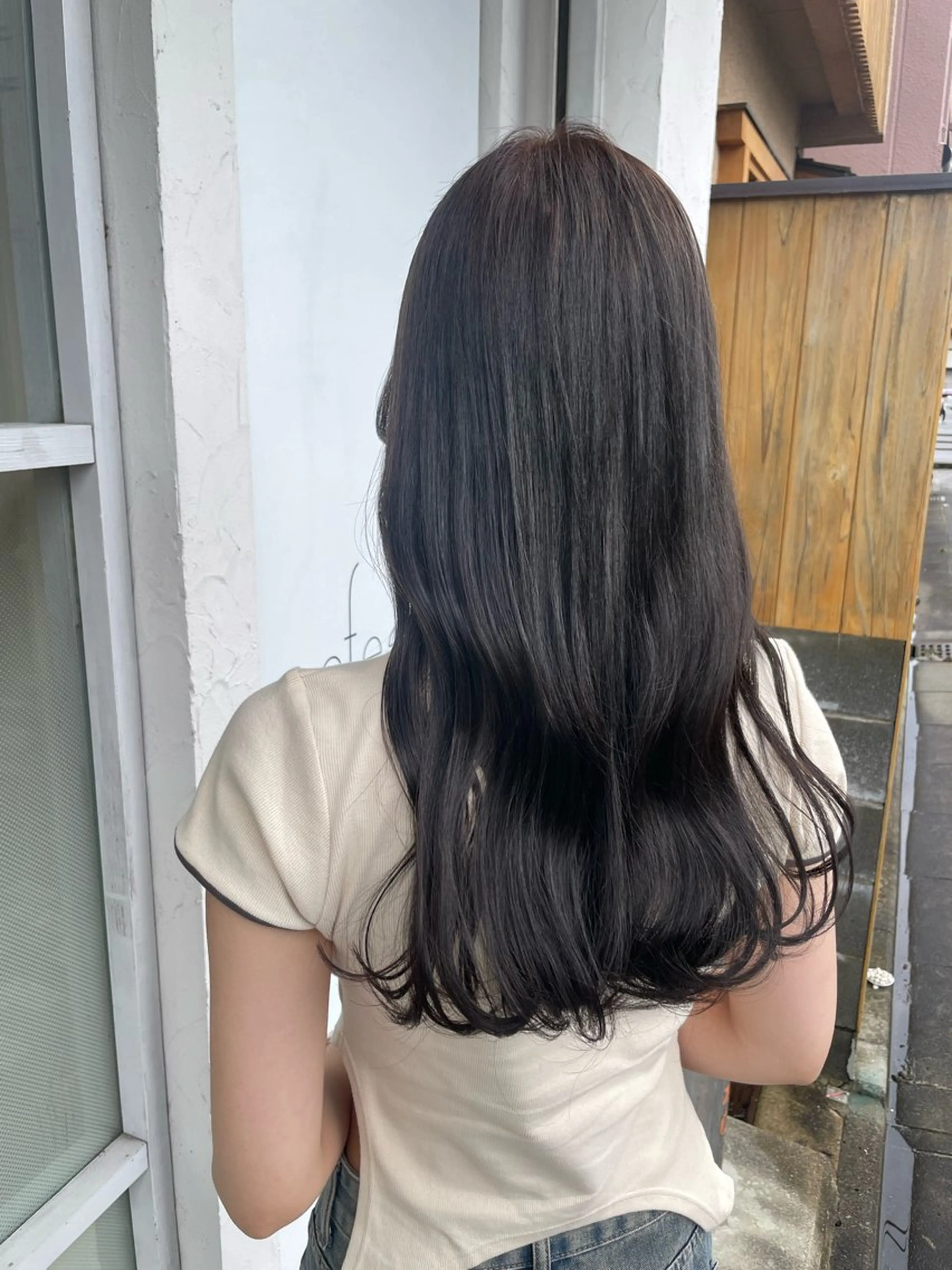 ロング 岡田 陽成のヘアスタイル