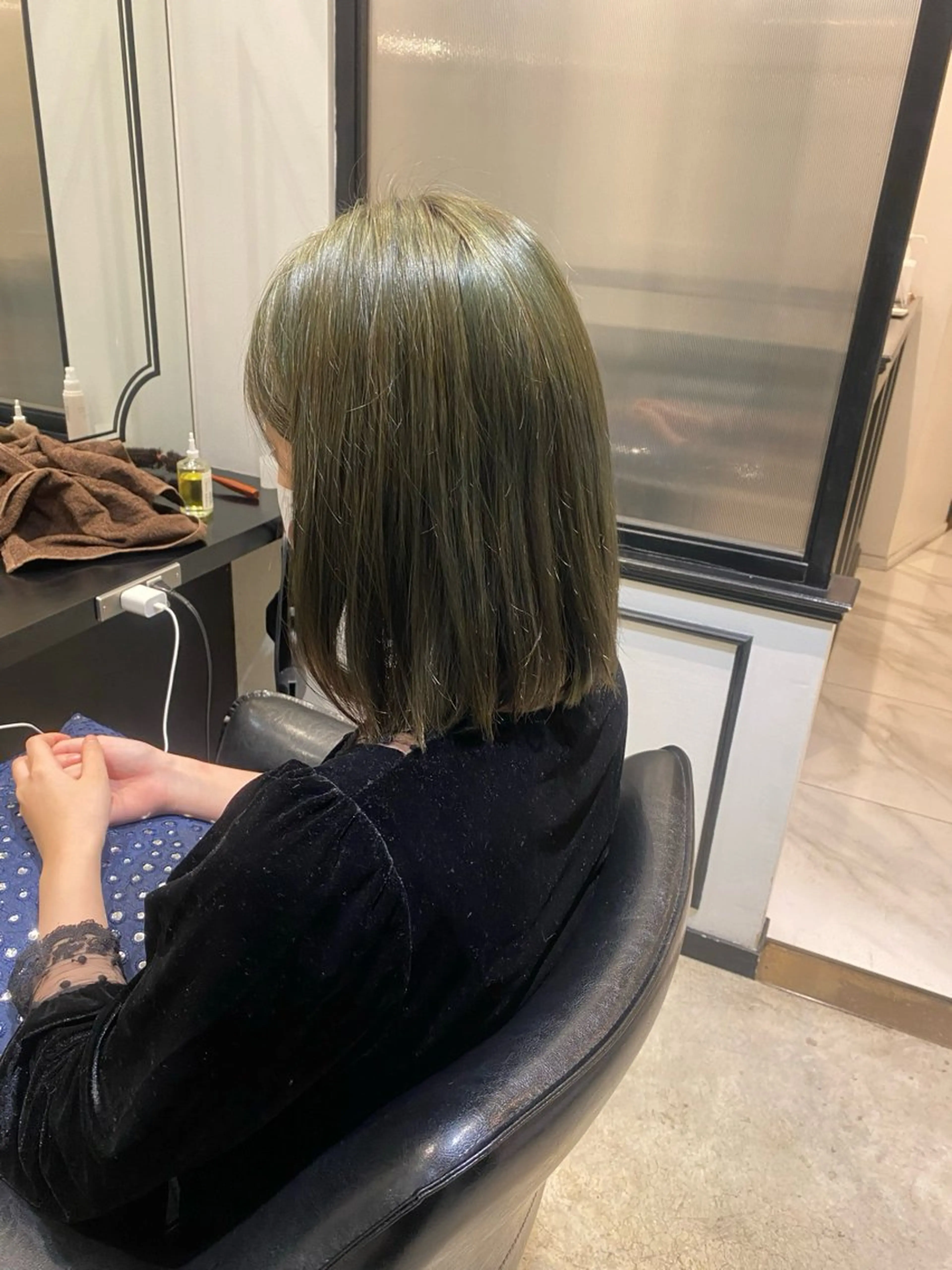 ミディアム TR付きカット無料✨ ✨いのうえもなみのヘアスタイル