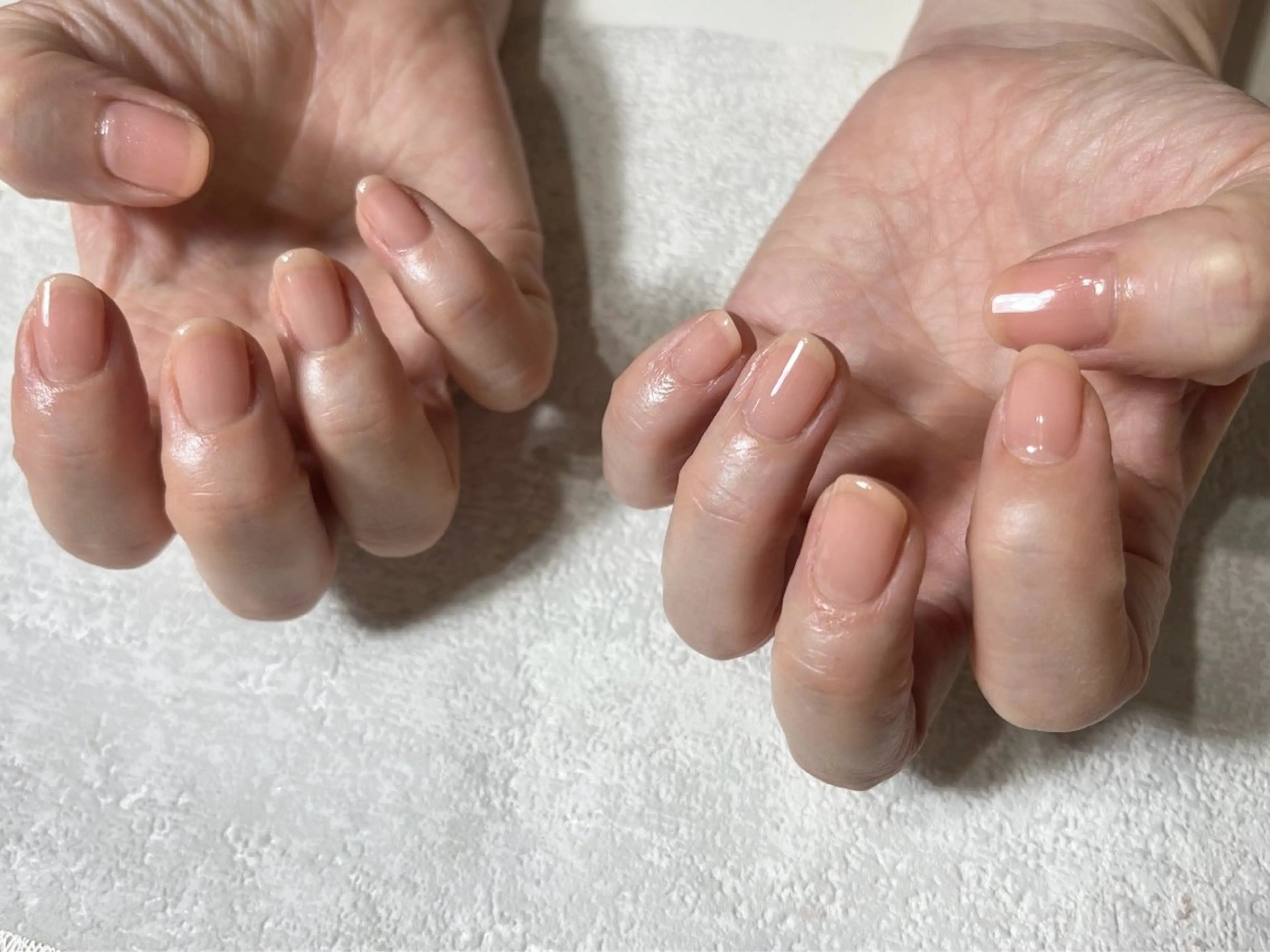 ネイル オーロラネイル フットネイル フレンチネイル ジェルネイル 韓国ネイル kikinail 溝の口のネイルデザイン