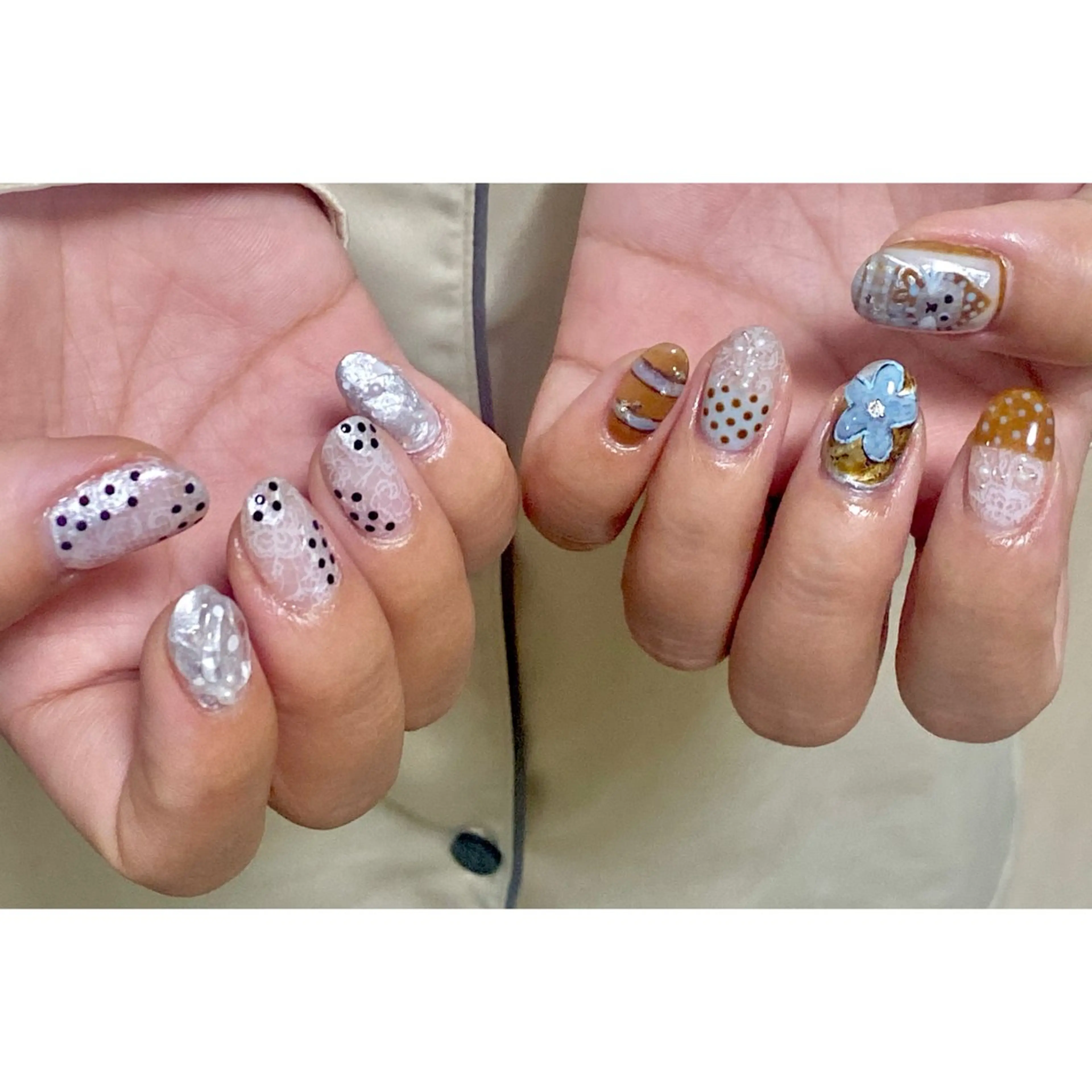 ネイル ハンドネイル ⏦Little 𐙚 Nail⏦のネイルデザイン