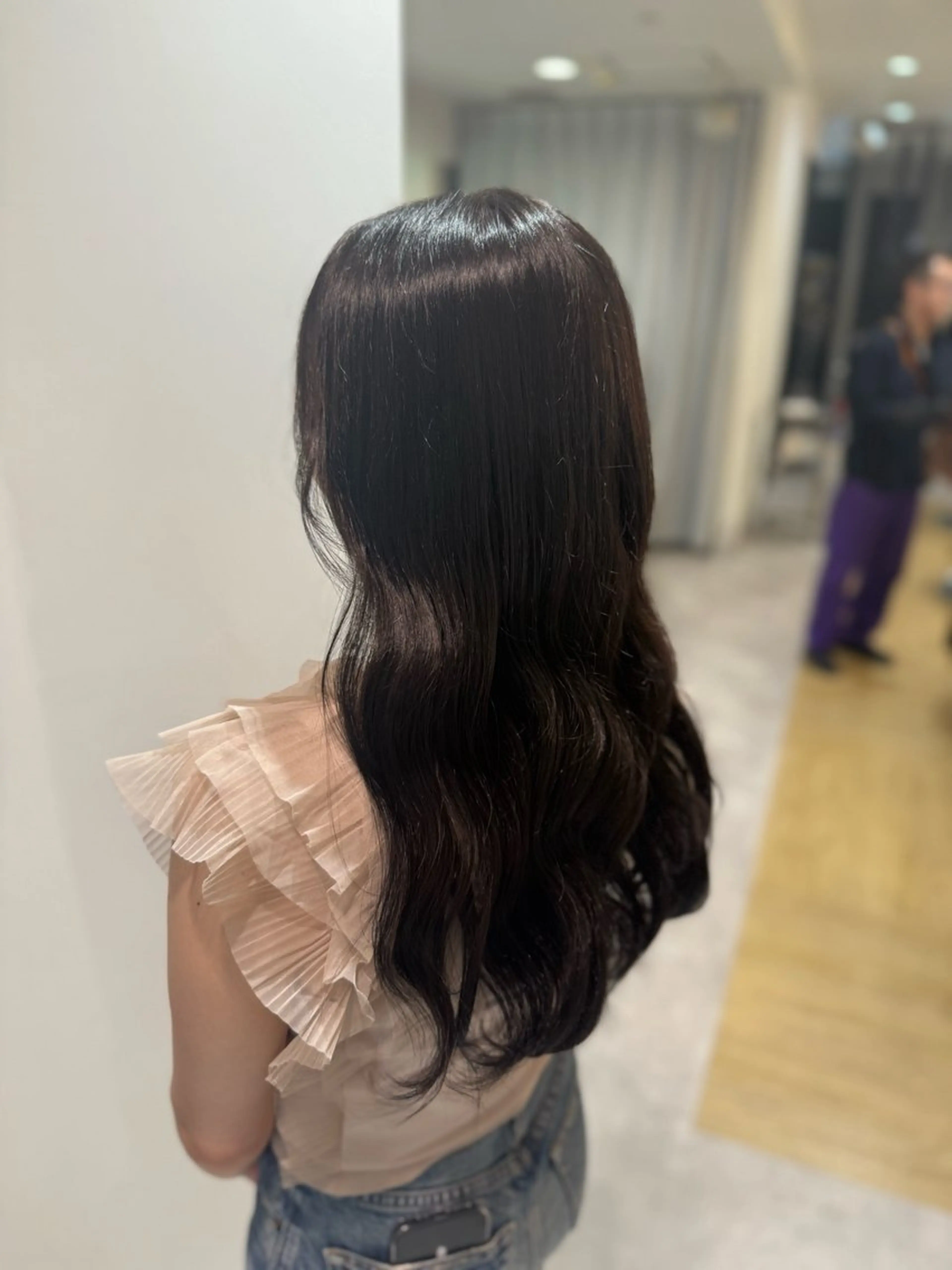 カラー 🇰🇷韓国風艶髪 /AZUSA🤍のヘアスタイル